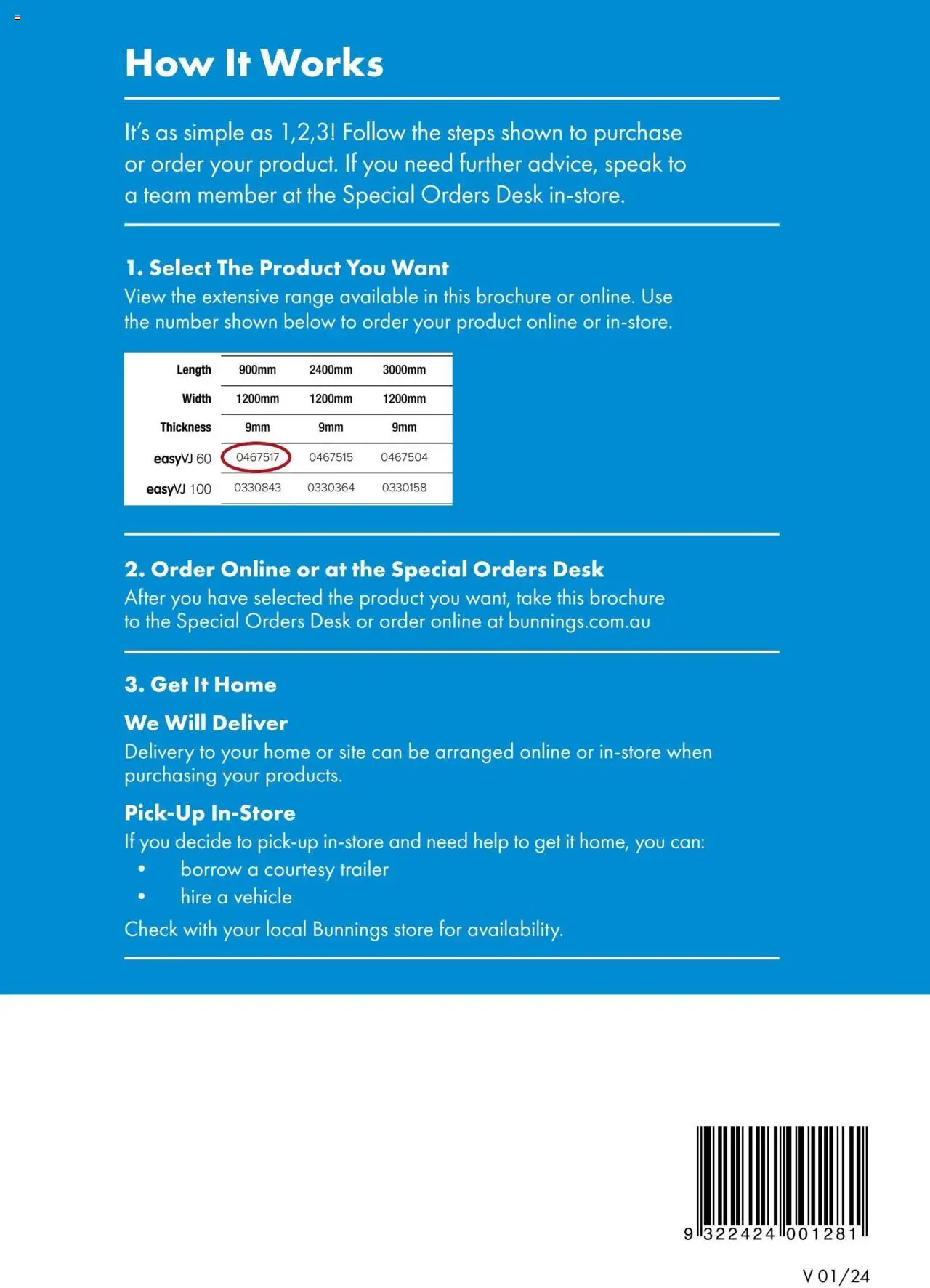 Bunnings Warehouse catalogue - valid from 28.10.2024 | Page: 24 | Products: Desk