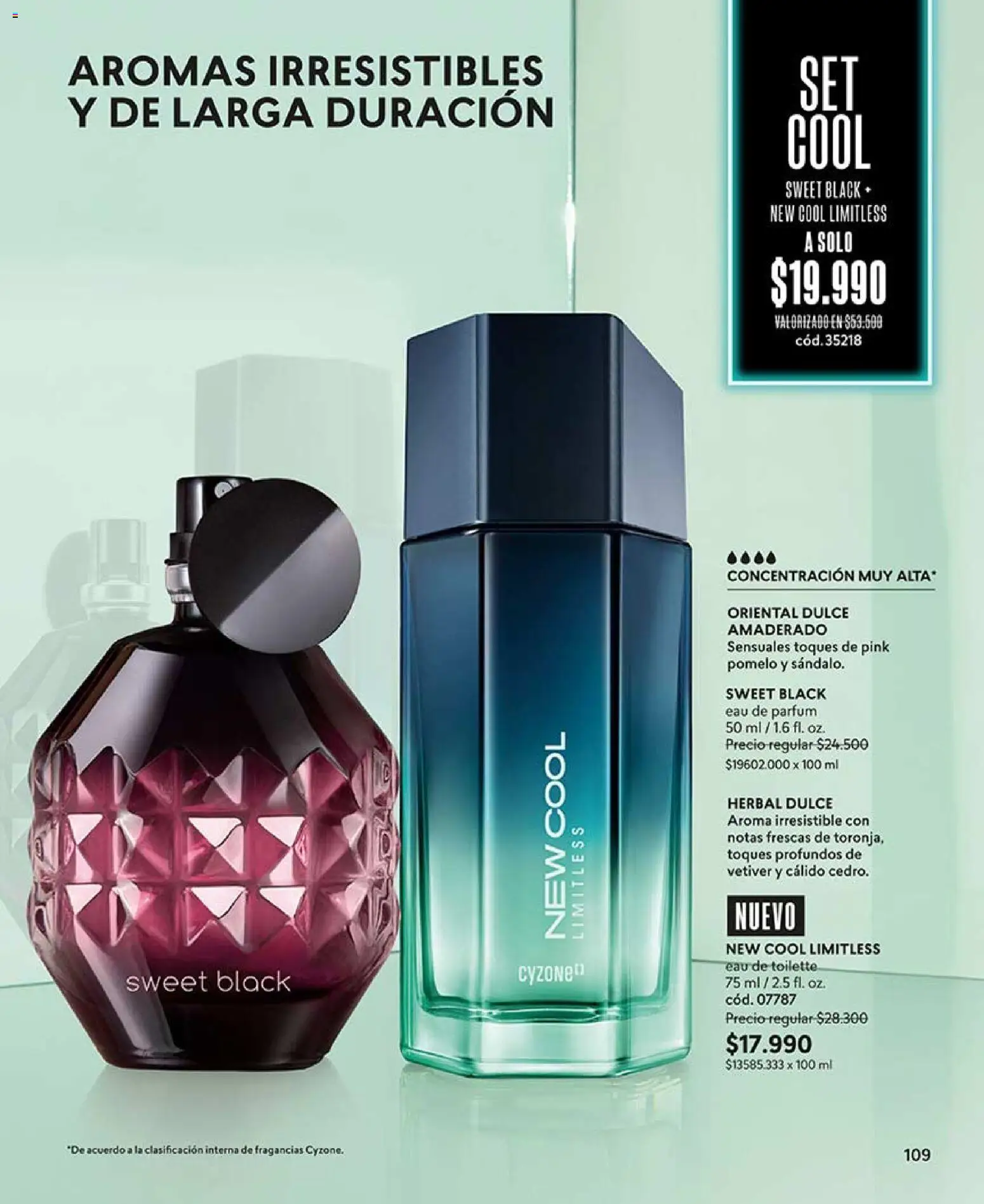 Catálogo CyZone Campaña 6 │ válido desde el 01.04.2026 | Página: 109 | Productos: Eau de toilette