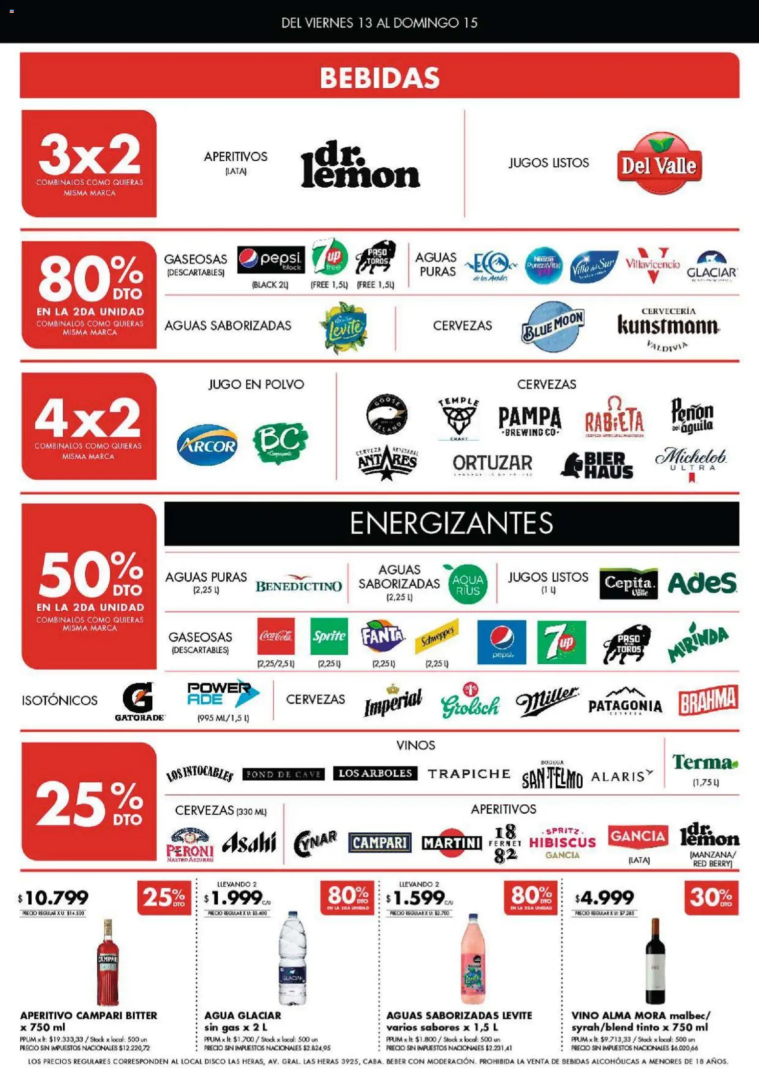 Disco ofertas │ válido desde el 13.03.2026 | Página: 5 | Productos: Disco, Polvo, Agua, Vino