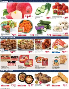 Preview of Family Fare weekly ads valid from 28.12.2025 | Page: 2 | Products: Beef, Cookies, Cucumbers, Seafood