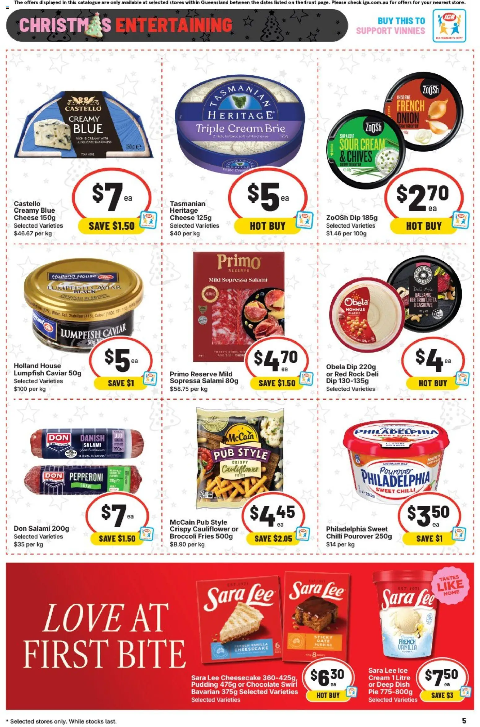 IGA catalogue - valid from 17.12.2025 | Page: 8 | Products: Cheese, Sour cream, Chilli, Cauliflower