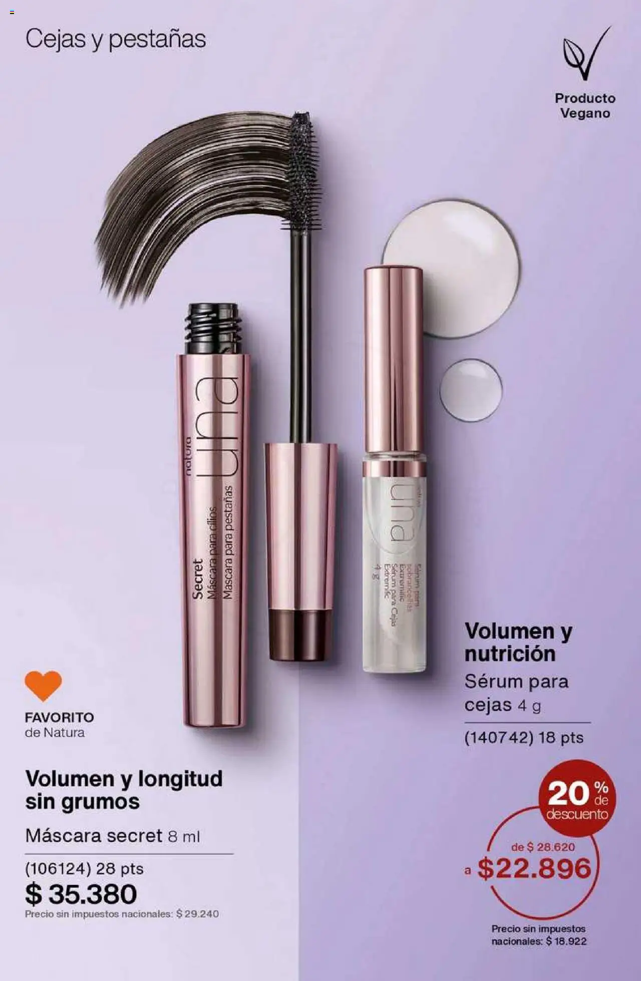 Catálogo Natura Ciclo 8 │ válido desde el 03.06.2025 | Página: 110 | Productos: Serum, Máscara