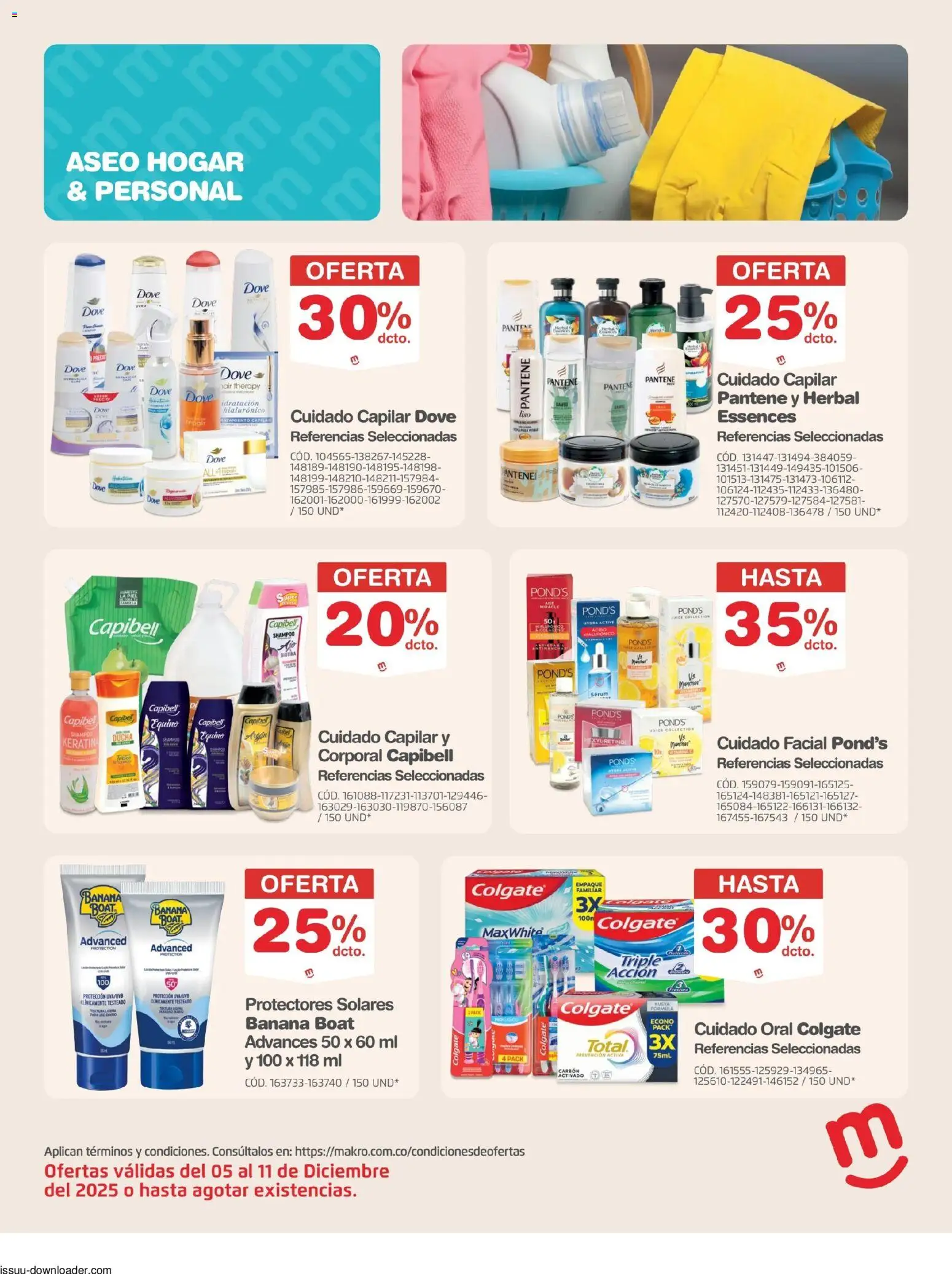 Makro revista - valida desde el 05.12.2025 | Página: 25 | Productos: Serum, Shampoo, Ducha