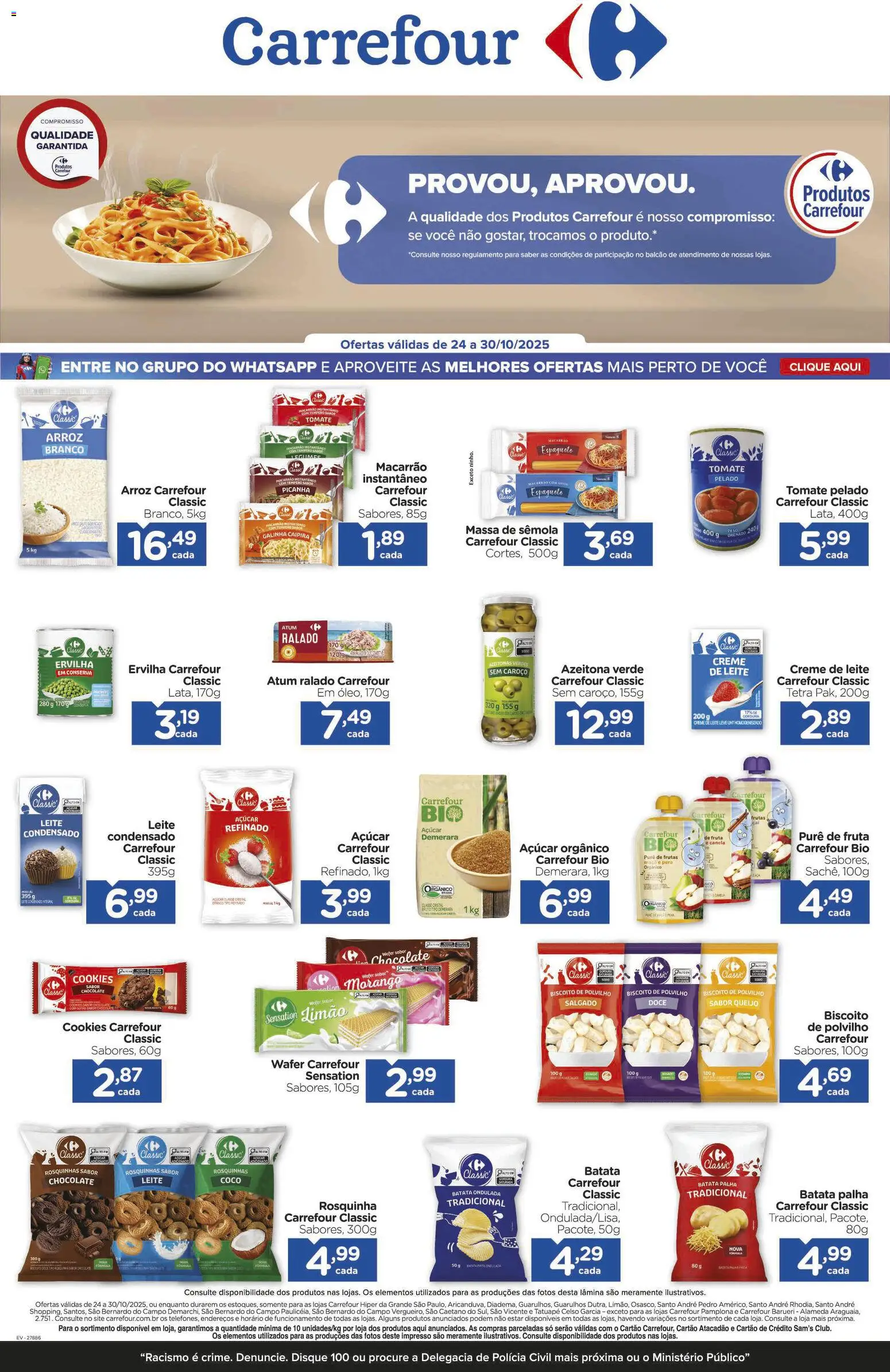 Carrefour Folheto - válido de 24.10.2025 | Página: 20 | Produtos: Coco, Leite, Batata palha, Atum