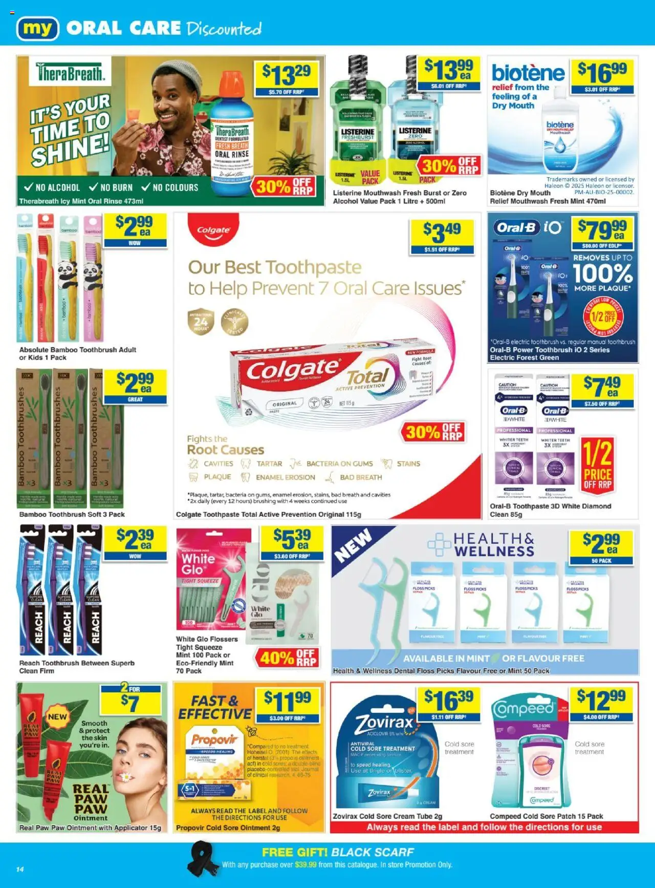 My Chemist catalogue - valid from 26.06.2025 | Page: 14 | Products: Diamond, Toothpaste, Toothbrush, Electric toothbrush