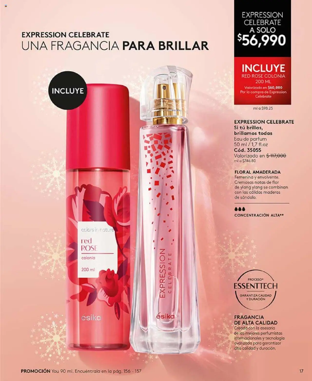 Ésika revista - valida desde el 14.10.2025 | Página: 17 | Productos: Fragancia