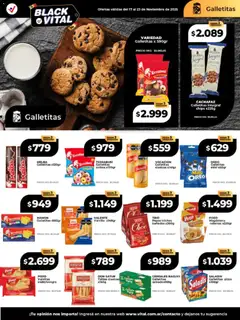 Vista previa Vital - Ofertas válido desde el 17.11.2025 | Página: 20 | Productos: Galletitas, Magdalena, Cereales