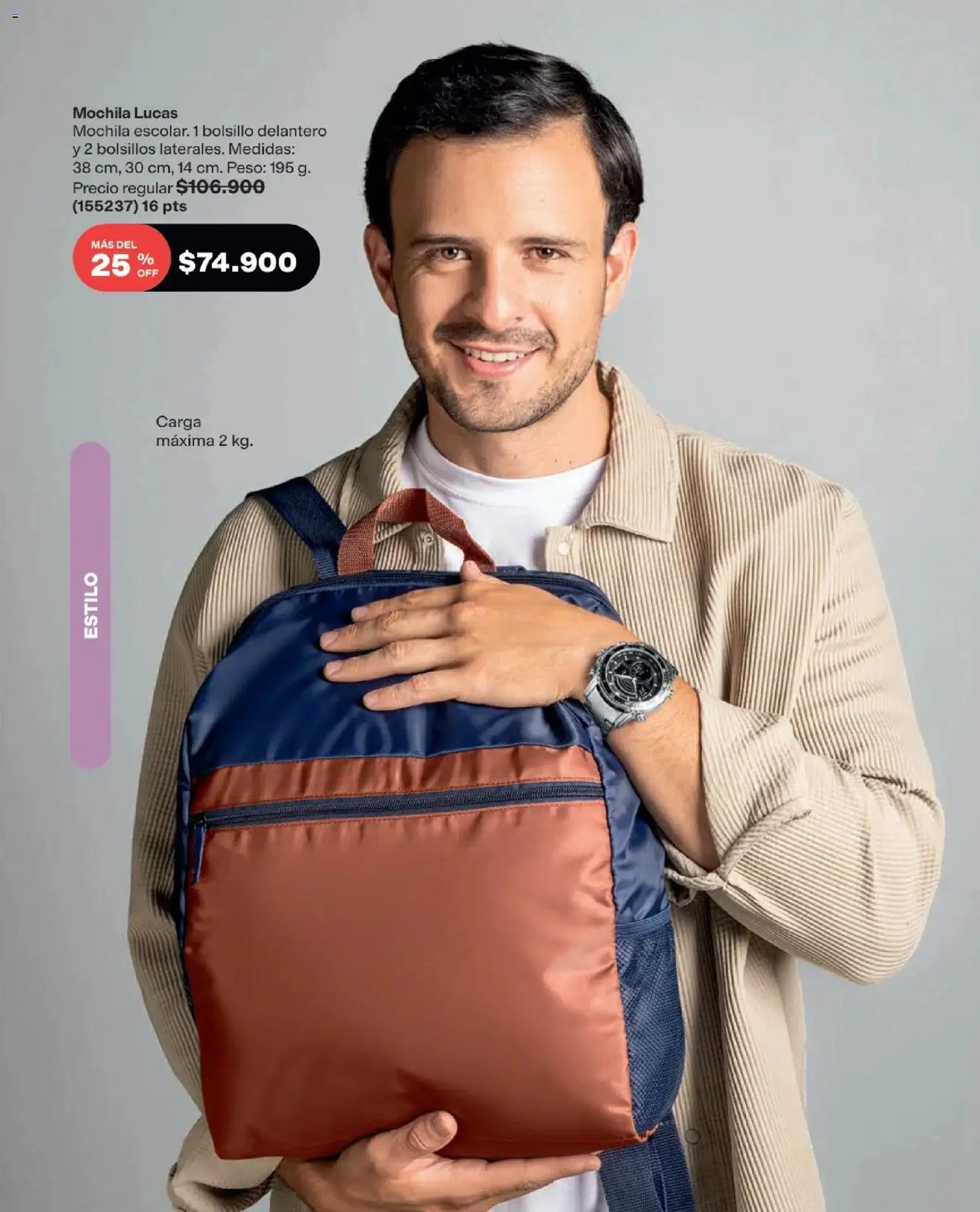 Avon revista - valida desde el 01.05.2026 | Página: 116 | Productos: Mochila, Peso