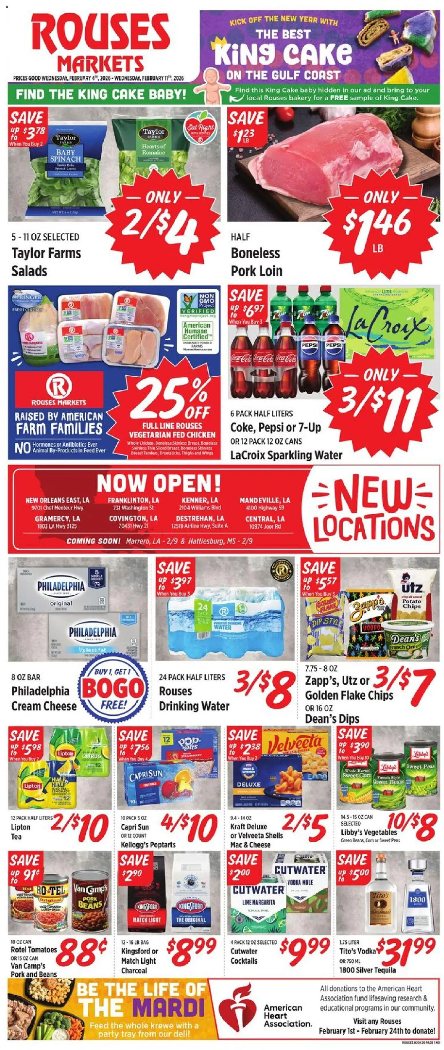 Rouses Weekly Ad - valid from 04.02.2026 | Page: 1