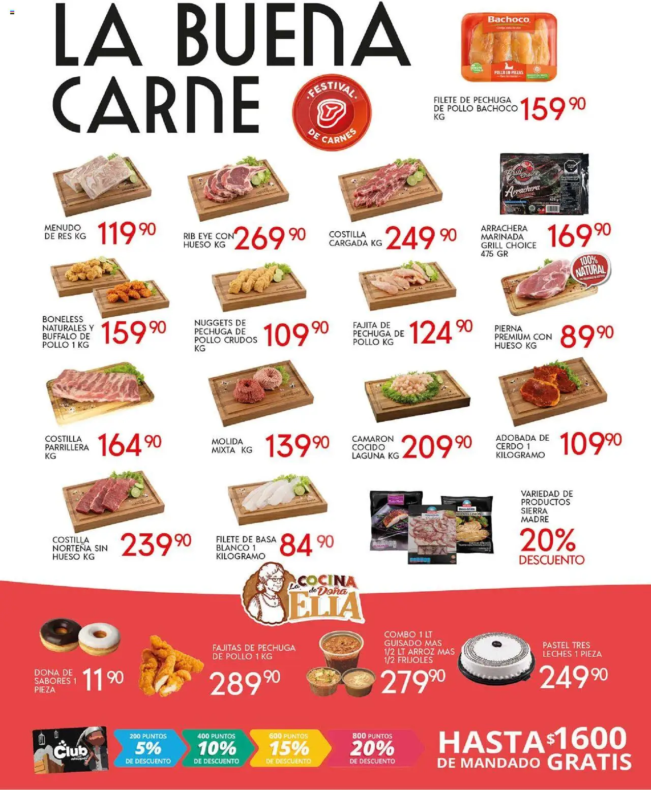 Nuevas ofertas de Alsuper válidas en toda la República Mexicana desde el 10.10.2025. ¡Encuentra las mejores ofertas en Alsuper - Folleto Zacatecas! | Página: 2 | Productos: Pastel, Arroz, Res, Sierra