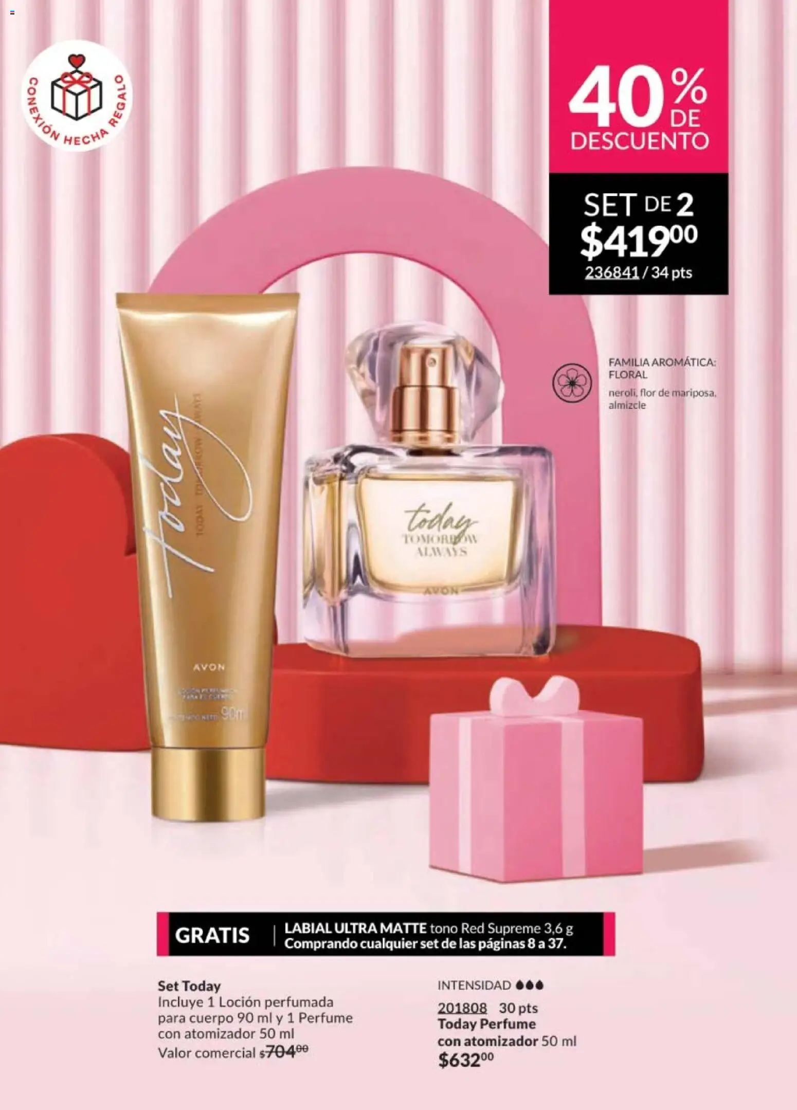 Nuevas ofertas de AVON válidas en toda la República Mexicana desde el 10.01.2026. ¡Encuentra las mejores ofertas en AVON campaña 2 2026! | Página: 17 | Productos: Loción, Perfume