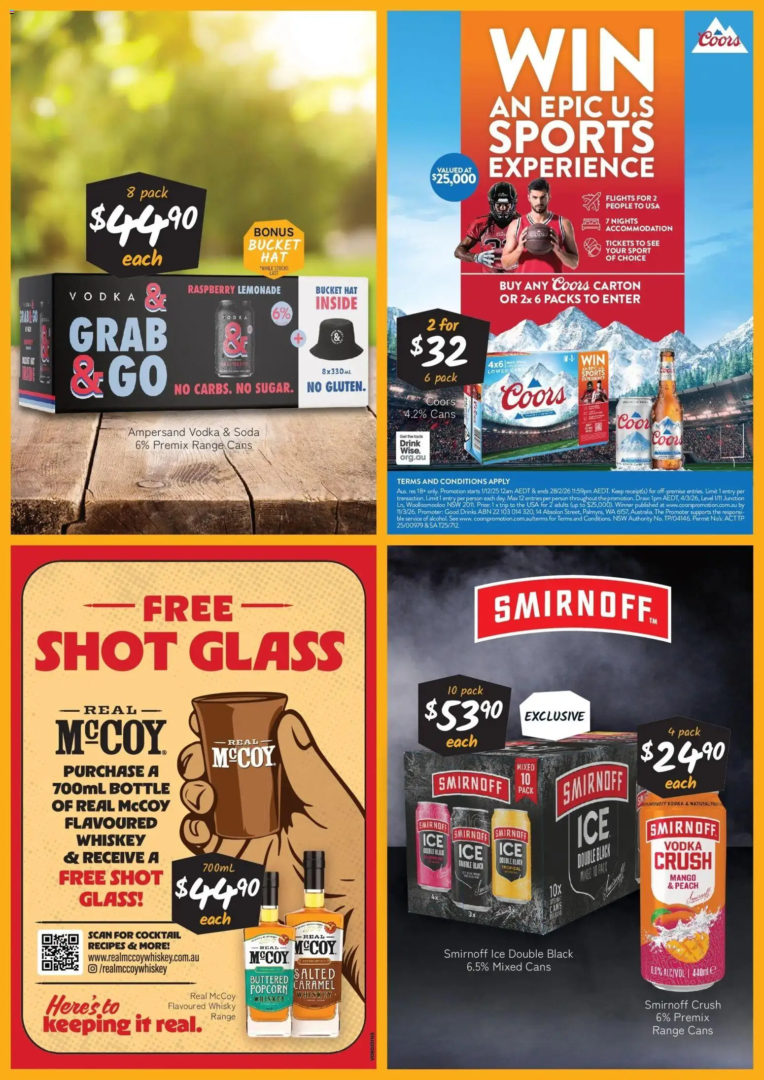 Cellarbrations catalogue - valid from 29.12.2025 | Page: 2 | Products: Bucket, Vodka, Mango, Hat