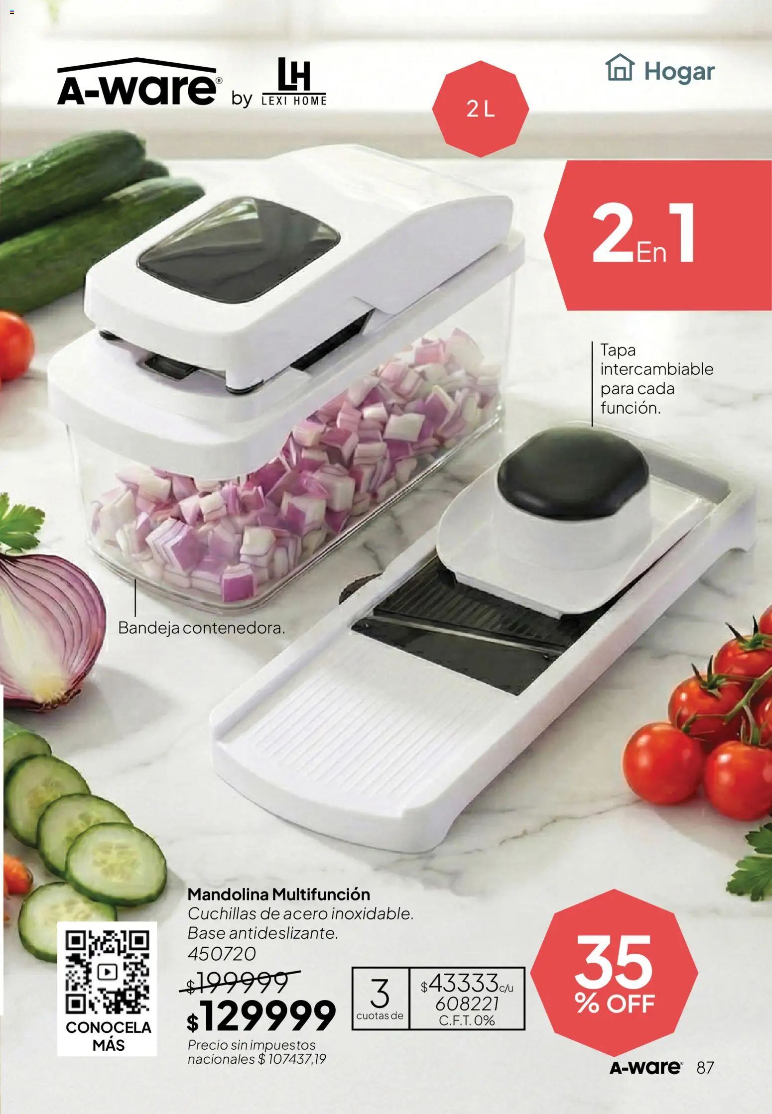 Tupperware Folleto │ válido desde el 28.04.2026 | Página: 88 | Productos: Mandolina, Bandeja