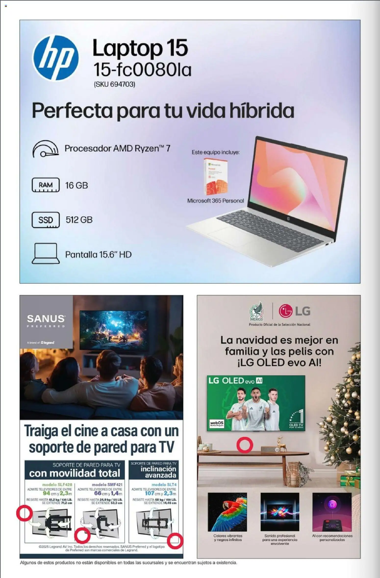 Nuevas ofertas de Costco válidas en toda la República Mexicana desde el 01.12.2025. ¡Encuentra las mejores ofertas en Costco Revista Diciembre! | Página: 22 | Productos: Televisión