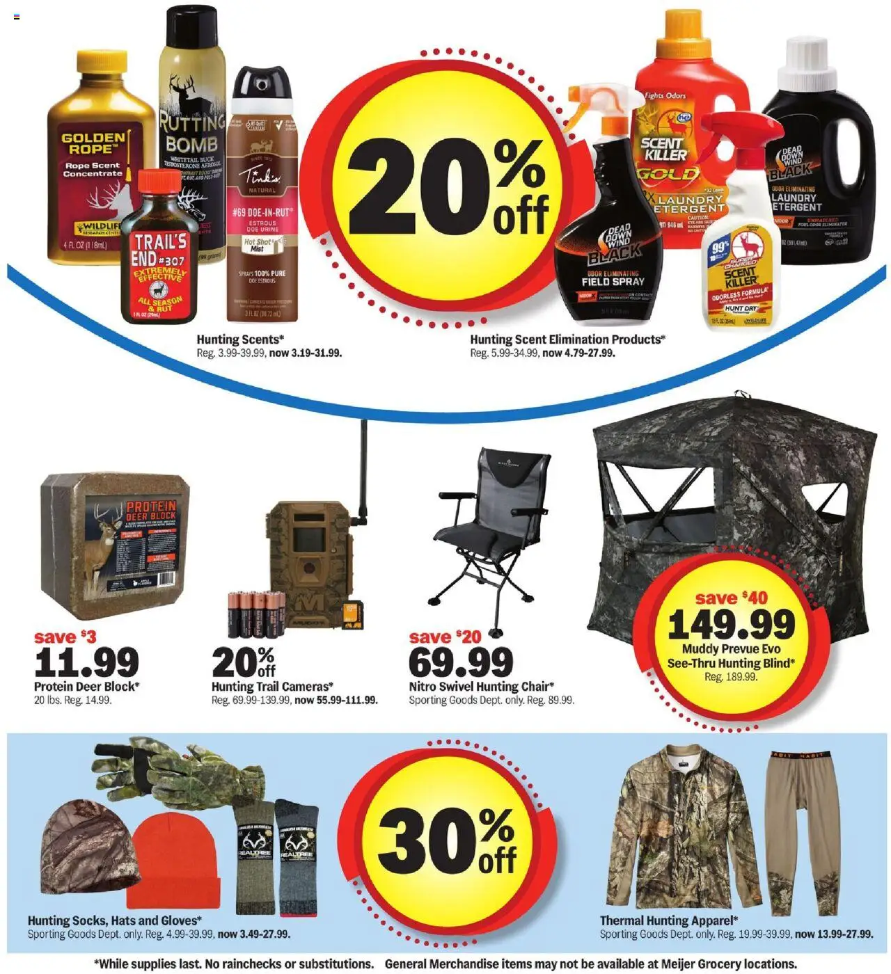 Meijer More Deals Across the Store - valid from 10.09.2025 | Page: 4 | Products: Swivel