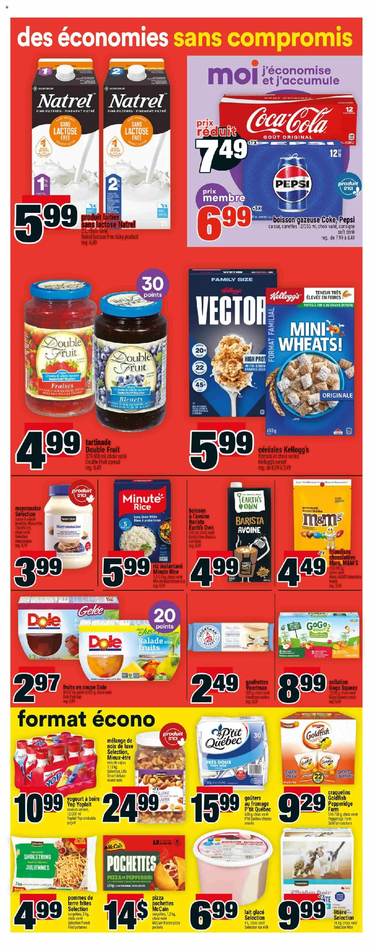 Super C flyer valid from 25.09.2025 | Page: 7 | Products: Nuts, Milk, Cheese, Chocolate
