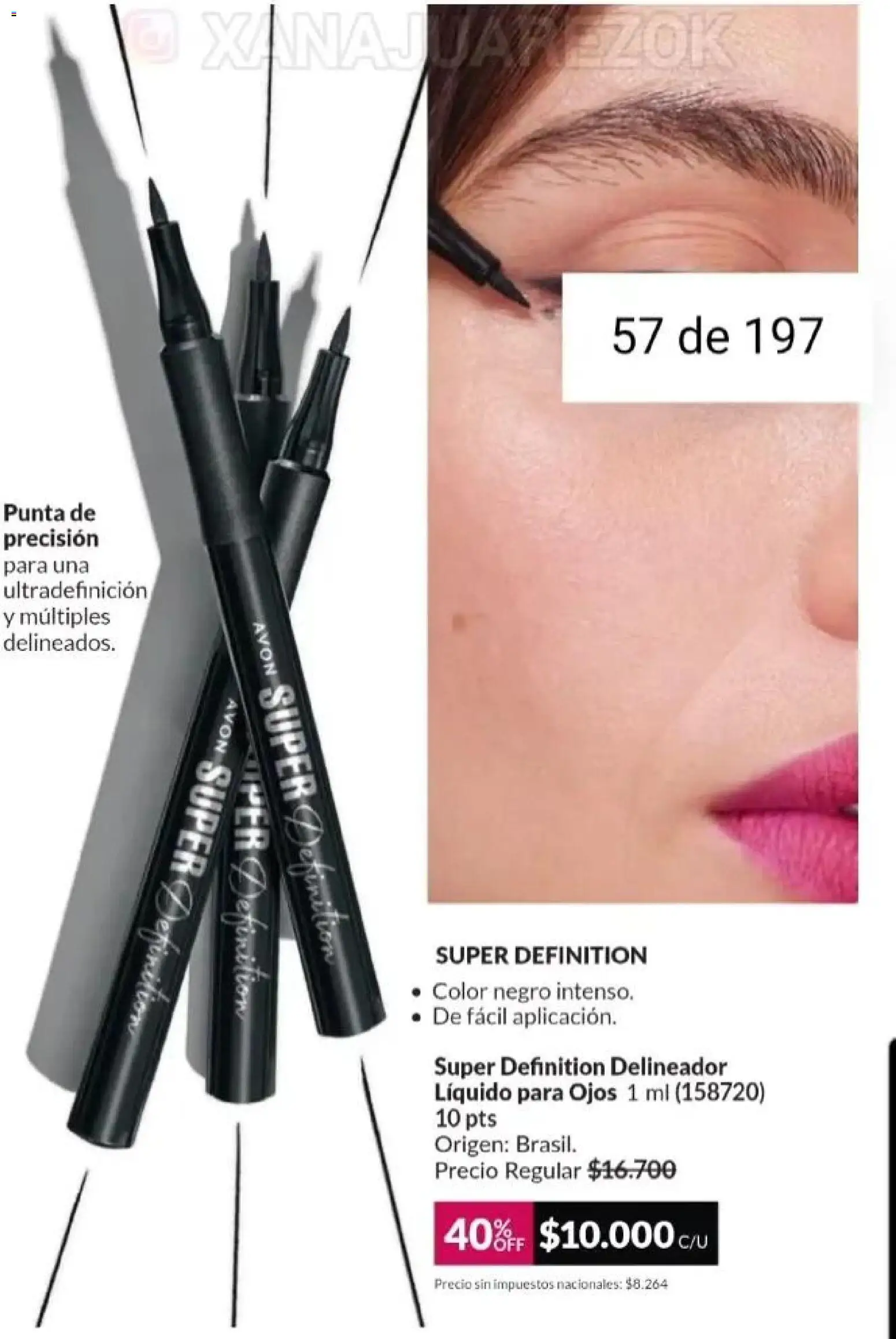 Catálogo AVON Campaña 15/2025 │ válido desde el 23.10.2025 | Página: 51 | Productos: Delineador