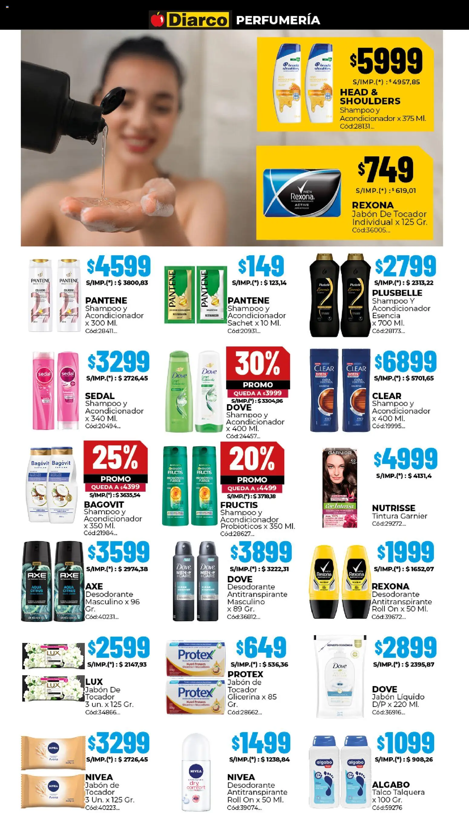 Diarco - Ofertas Interior │ válido desde el 15.12.2025 | Página: 14 | Productos: Jabón líquido, Tintura, Avena, Antitranspirante