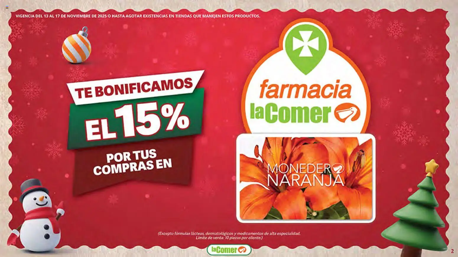 Nuevas ofertas de La Comer válidas en toda la República Mexicana desde el 13.11.2025. ¡Encuentra las mejores ofertas en La Comer Buen Fin ! | Página: 2 | Productos: Té