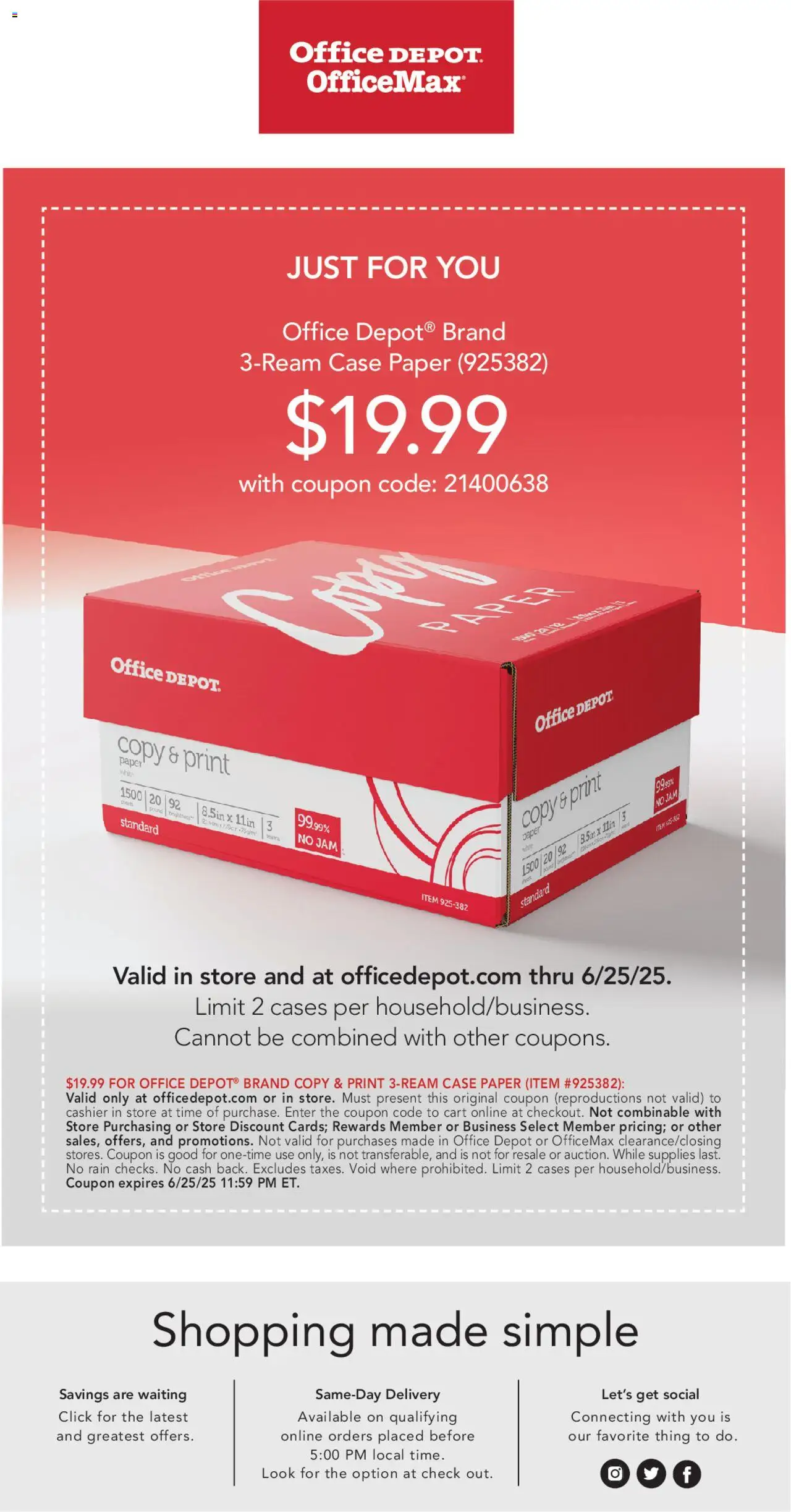 Office Depot Education Edition Catalog - valid from 01.01.2025 | Page: 12 | Products: Case