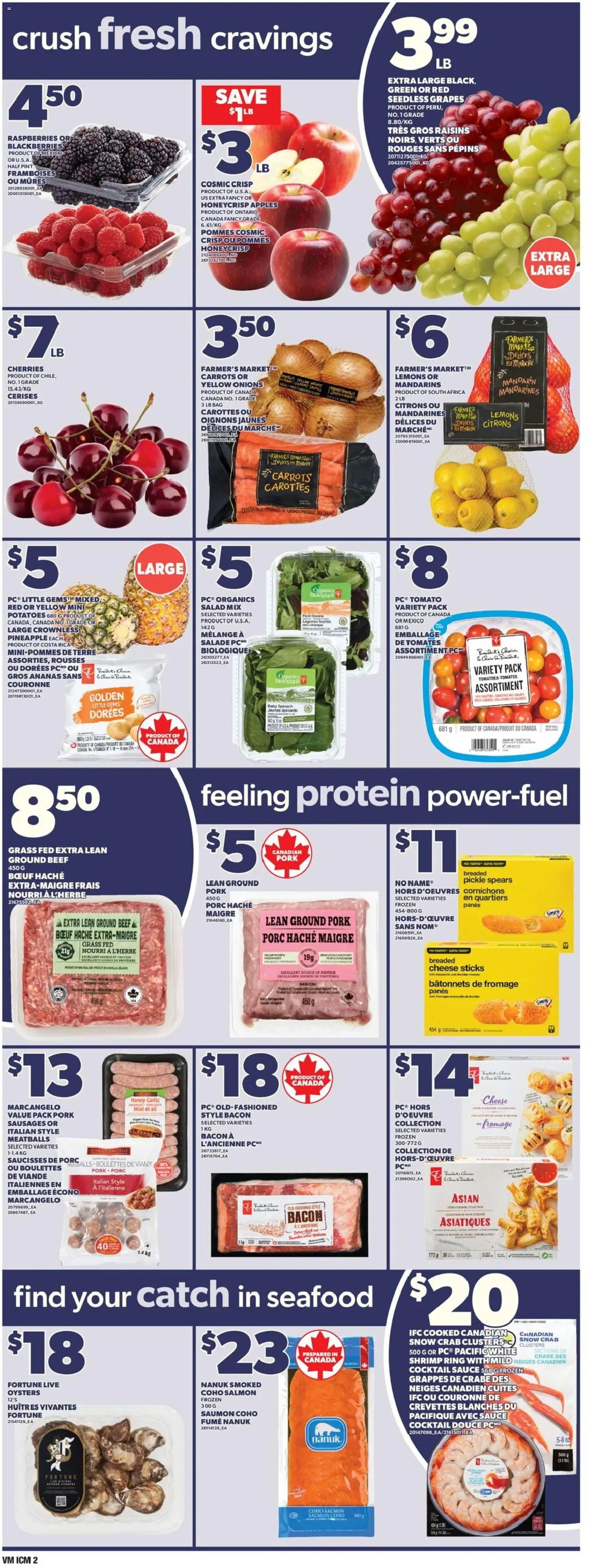 Valu Mart flyer valid from 25.12.2025 | Page: 5 | Products: Pineapple, Salad, Potatoes, Pork