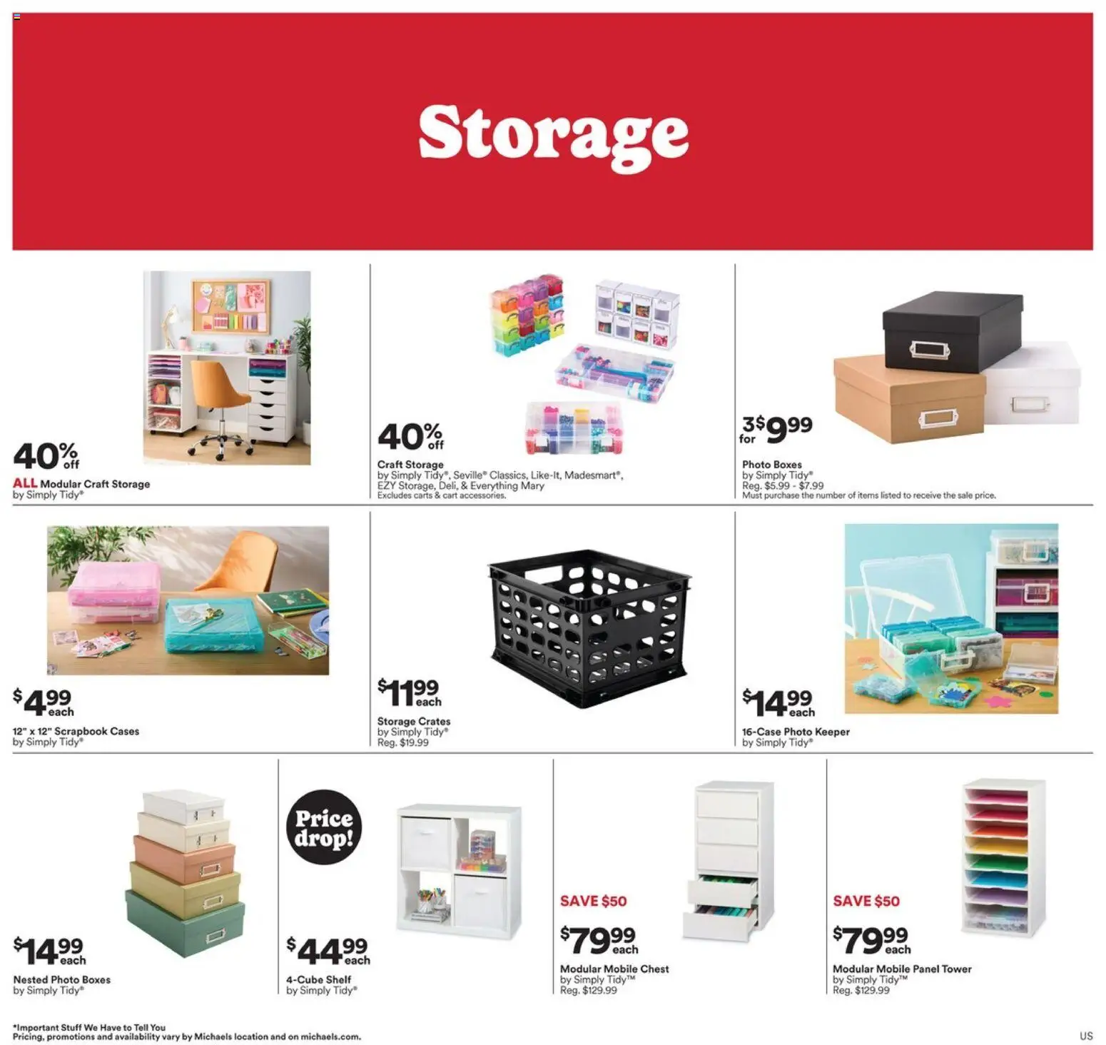 Michaels flyer valid from 19.04.2026 | Page: 5 | Products: Shelf