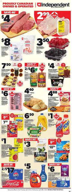 Preview of Independent Grocer flyer - NS from shop Independent Grocer valid from 23.04.2026