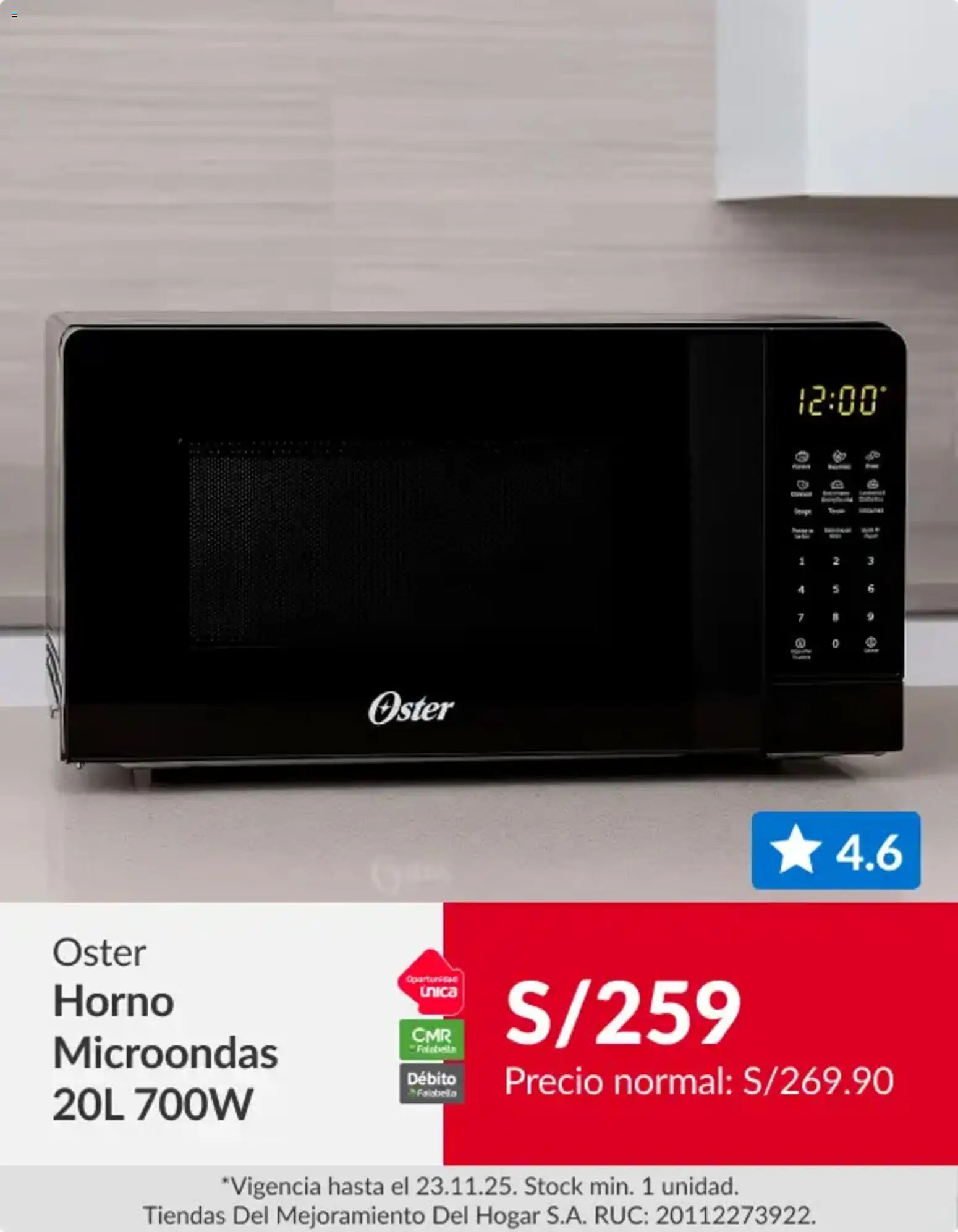 Catálogo Sodimac válido desde 17.11.2025 | Página: 2 | Productos: Horno