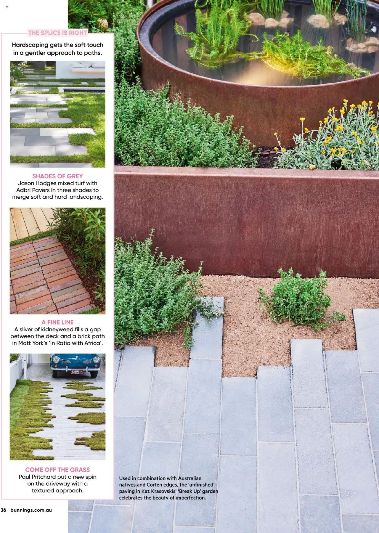 Bunnings Warehouse catalogue - valid from 01.08.2025 | Page: 36 | Products: Grass, Paving, Turf