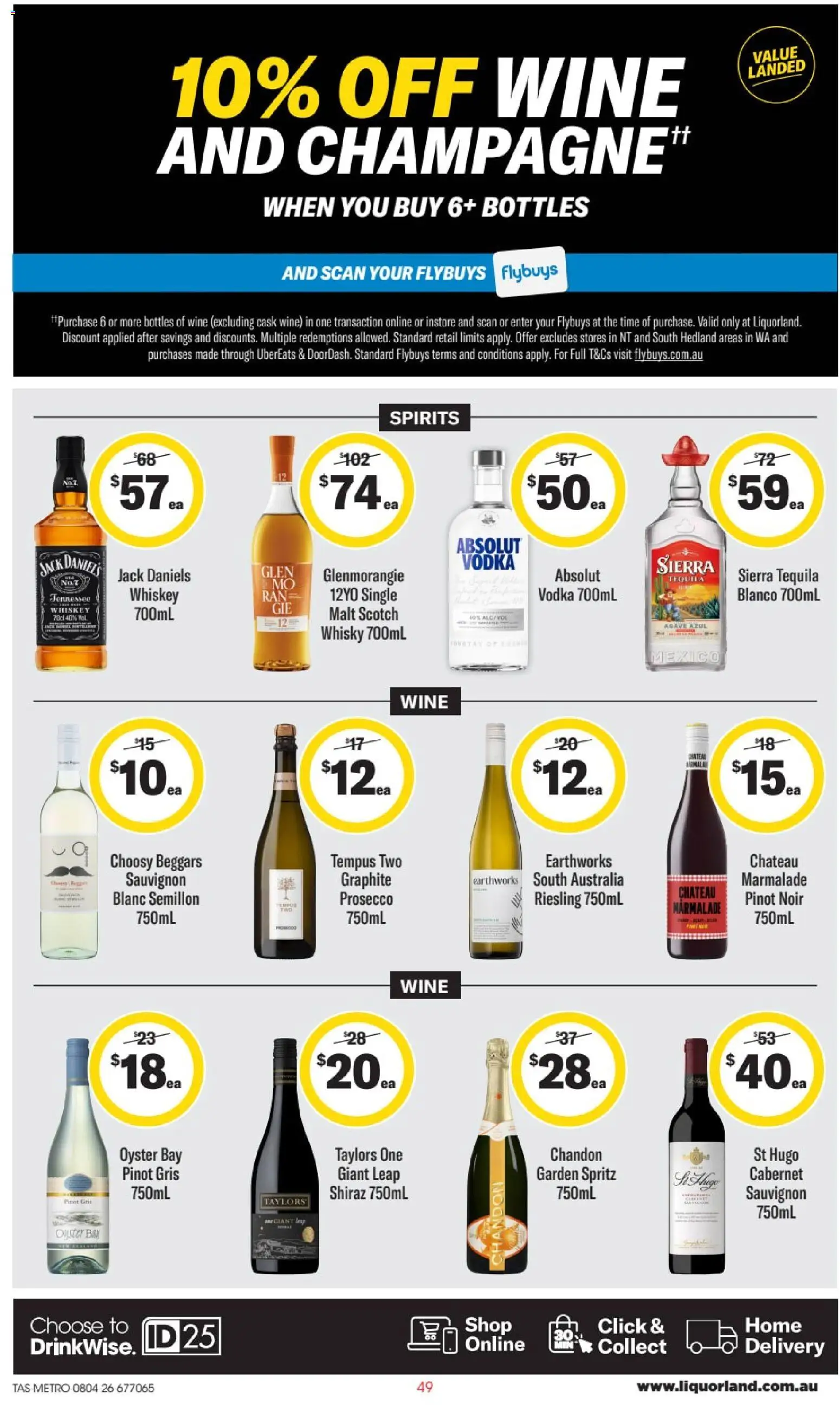 Liquorland catalogue - valid from 08.04.2026 | Page: 2 | Products: Wine, Vodka, Whiskey, Scotch