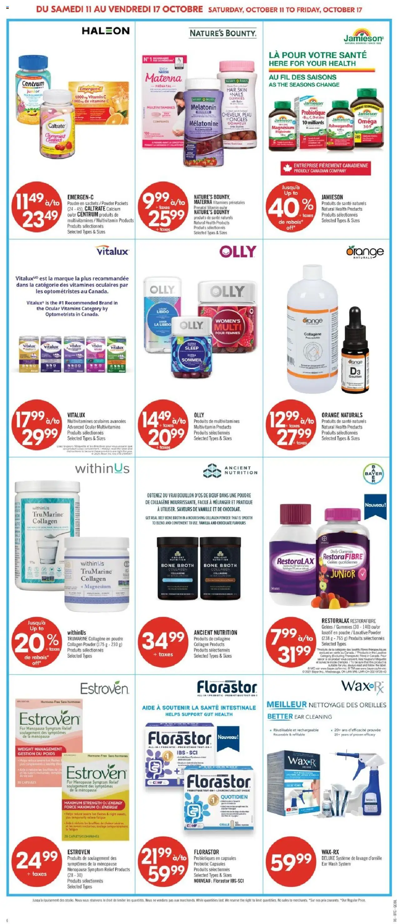 Pharmaprix flyer valid from 11.10.2025 | Page: 13 | Products: Beef, Powder, Chocolate