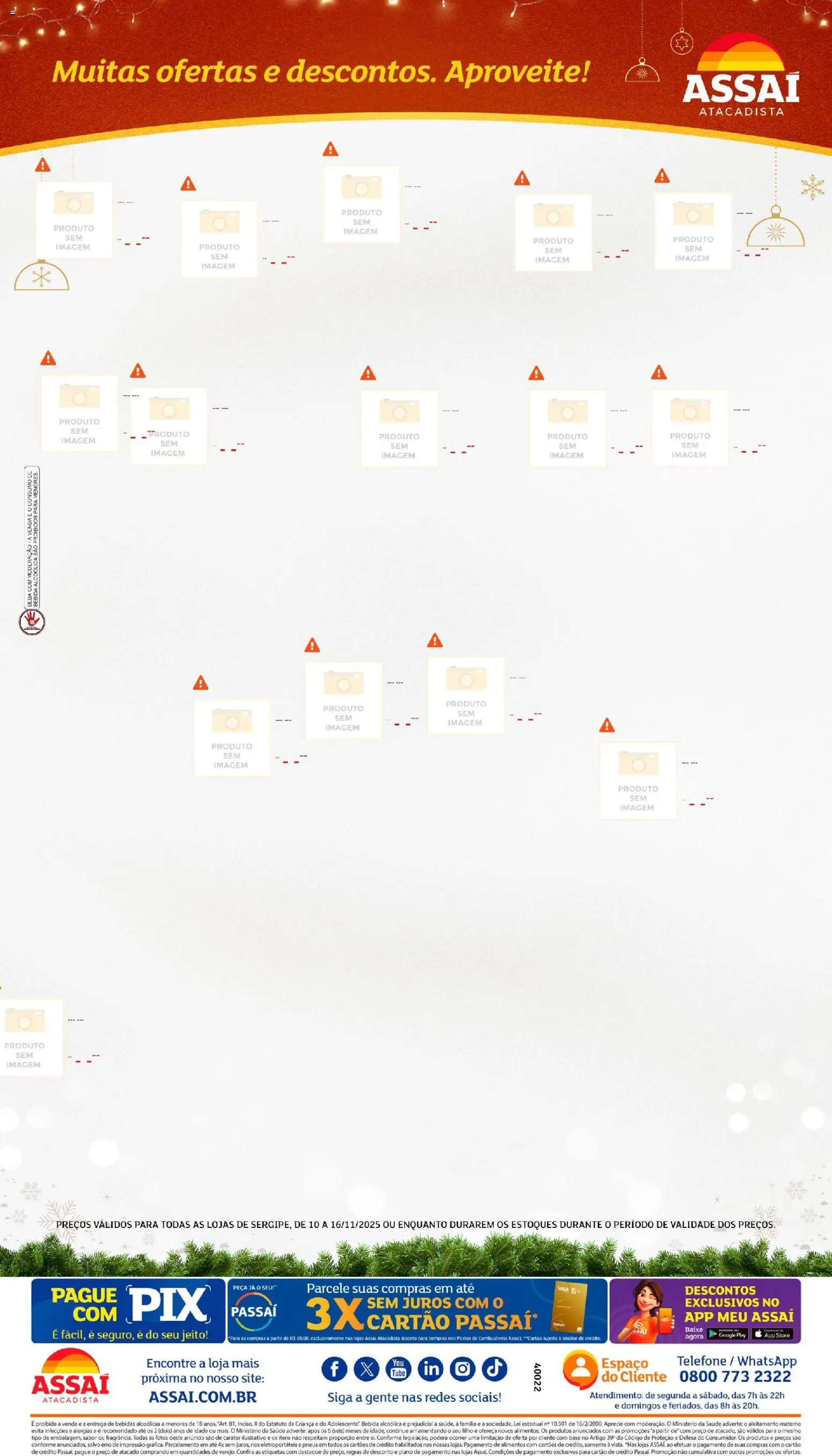 Assaí Atacadista Folheto - válido de 18.12.2025 | Página: 2 | Produtos: Pneus, Base, Bebida, Telefone