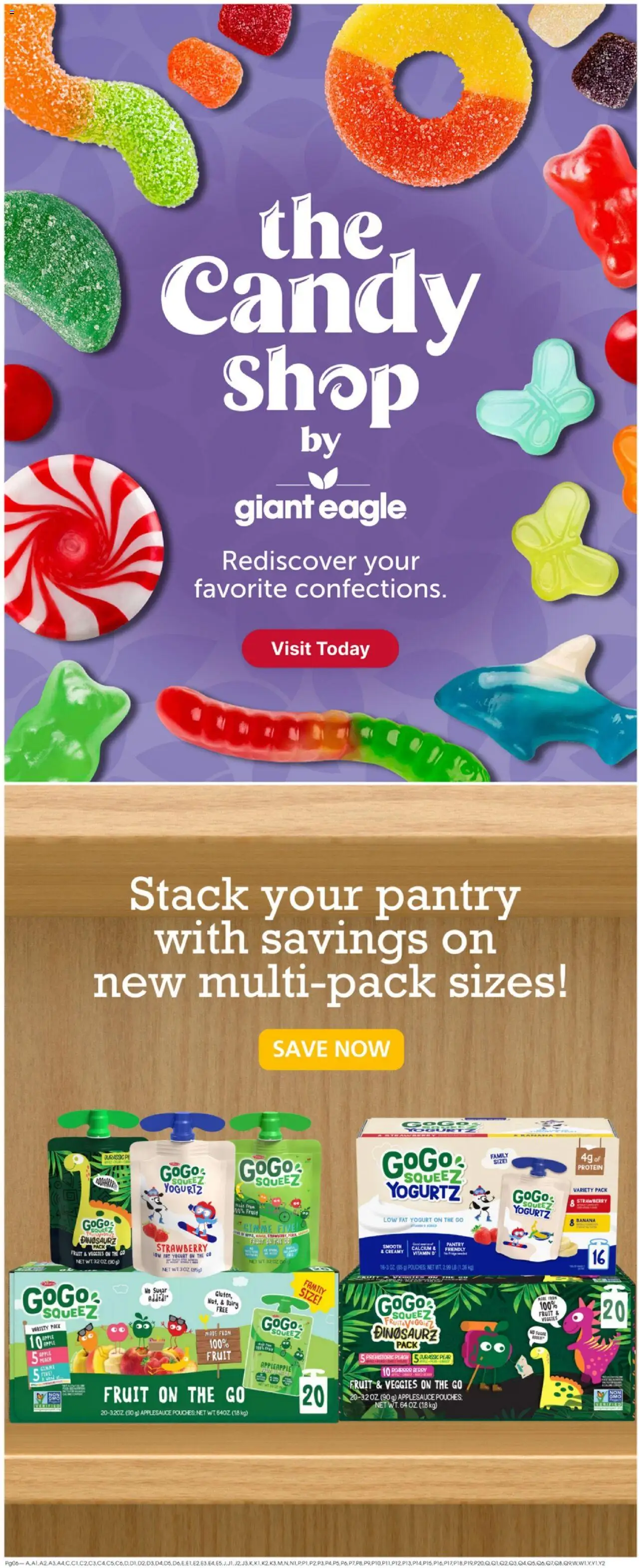Giant Eagle Weekly Ad - valid from 02.10.2025 | Page: 8 | Products: Vitamin, Yogurt, Sugar, Pear
