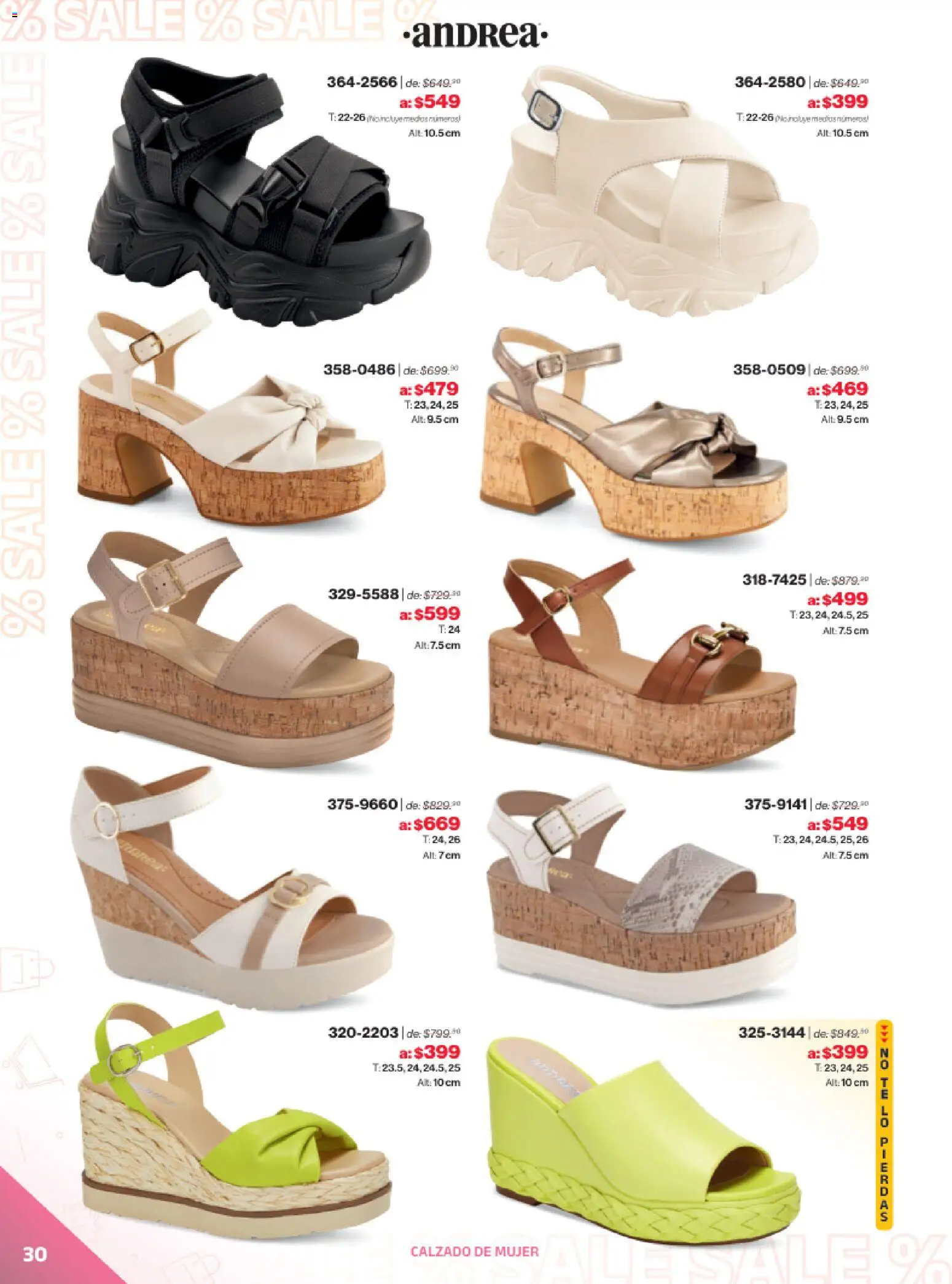 Nuevas ofertas de Andrea válidas en toda la República Mexicana desde el 21.12.2025. ¡Encuentra las mejores ofertas en Andrea catálogo Outlet! | Página: 30