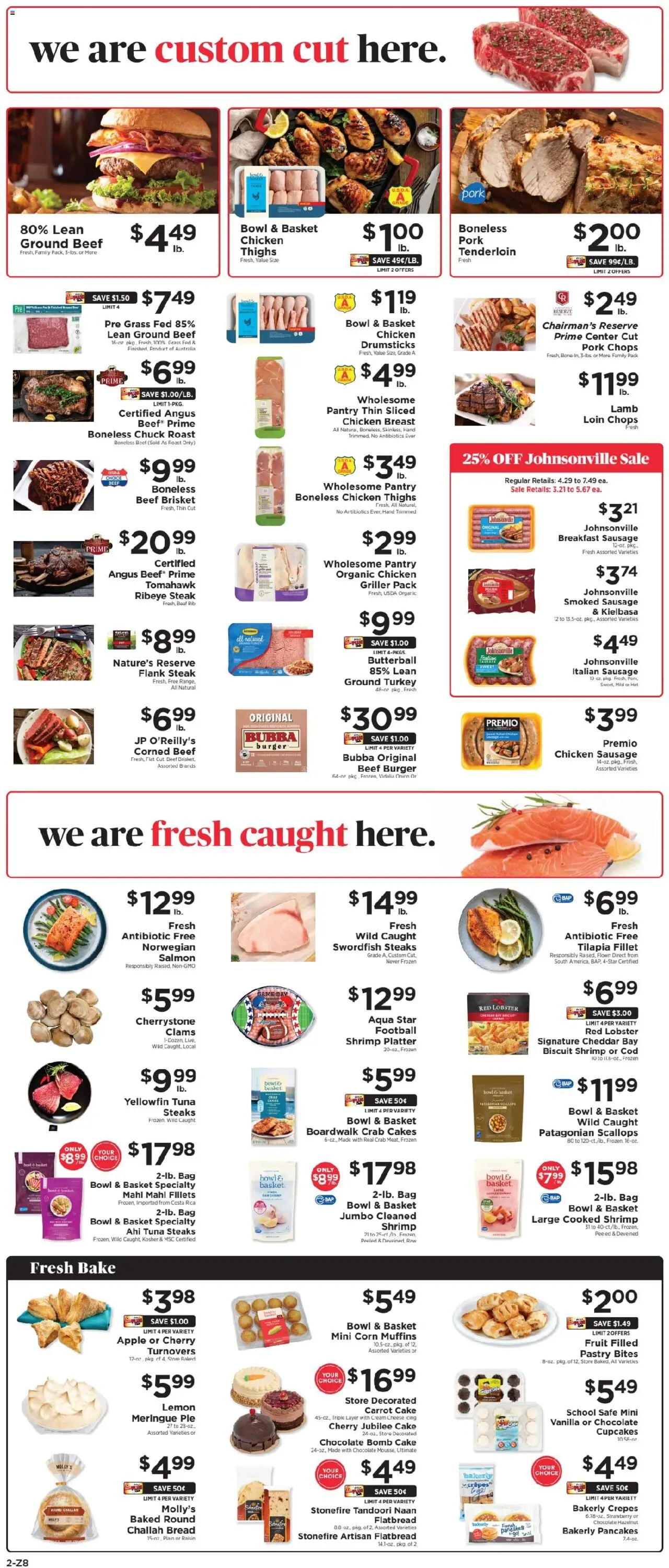 ShopRite Weekly Ad 2 - valid from 18.09.2025 | Page: 2 | Products: Safe, Basket, Bread, Chocolate
