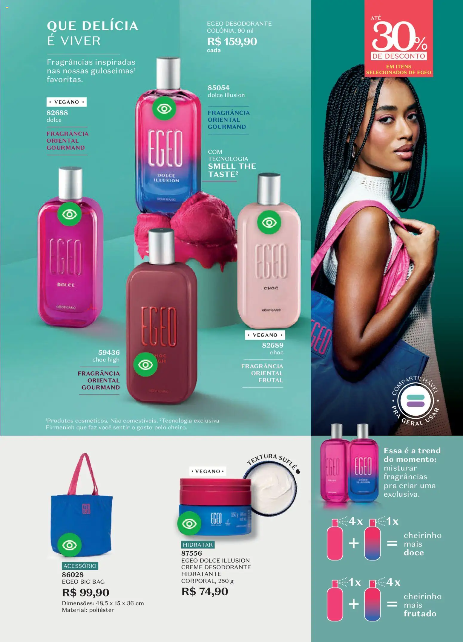 O Boticário Folheto - válido de 23.03.2026 | Página: 85 | Produtos: Fragrância, Desodorante, Creme