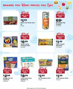 Preview of Grocery Outlet weekly ads valid from 15.10.2025 | Page: 11 | Products: Cheese, Juice, Kiwi, Sugar