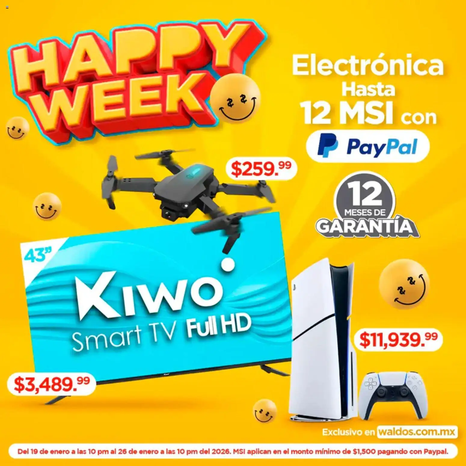 Nuevas ofertas de Waldo's válidas en toda la República Mexicana desde el 19.01.2026. ¡Encuentra las mejores ofertas en Waldo's catálogo! | Página: 3