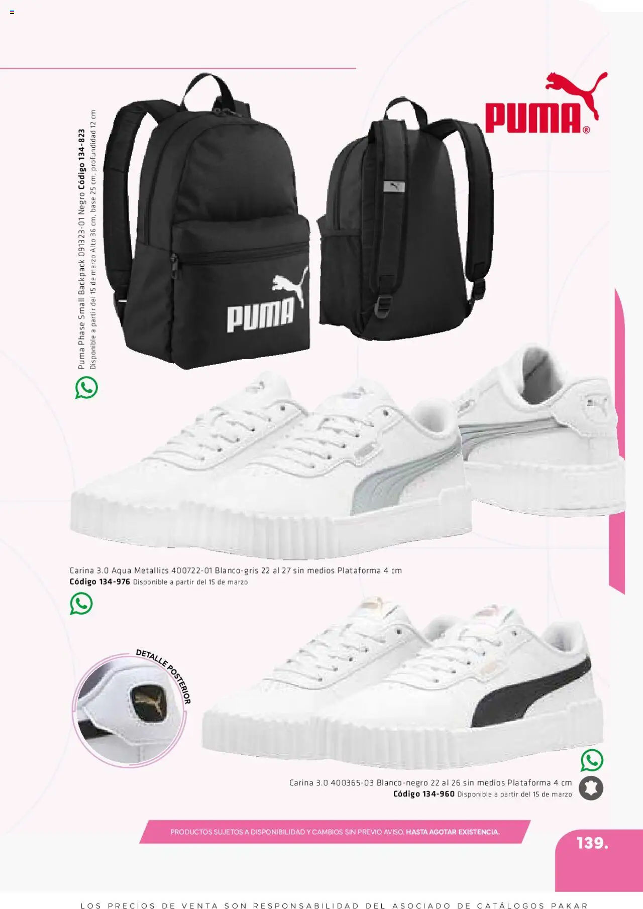 Nuevas ofertas de SC Pakar válidas en toda la República Mexicana desde el 06.03.2025. ¡Encuentra las mejores ofertas en SC Pakar catálogo Women! | Página: 139