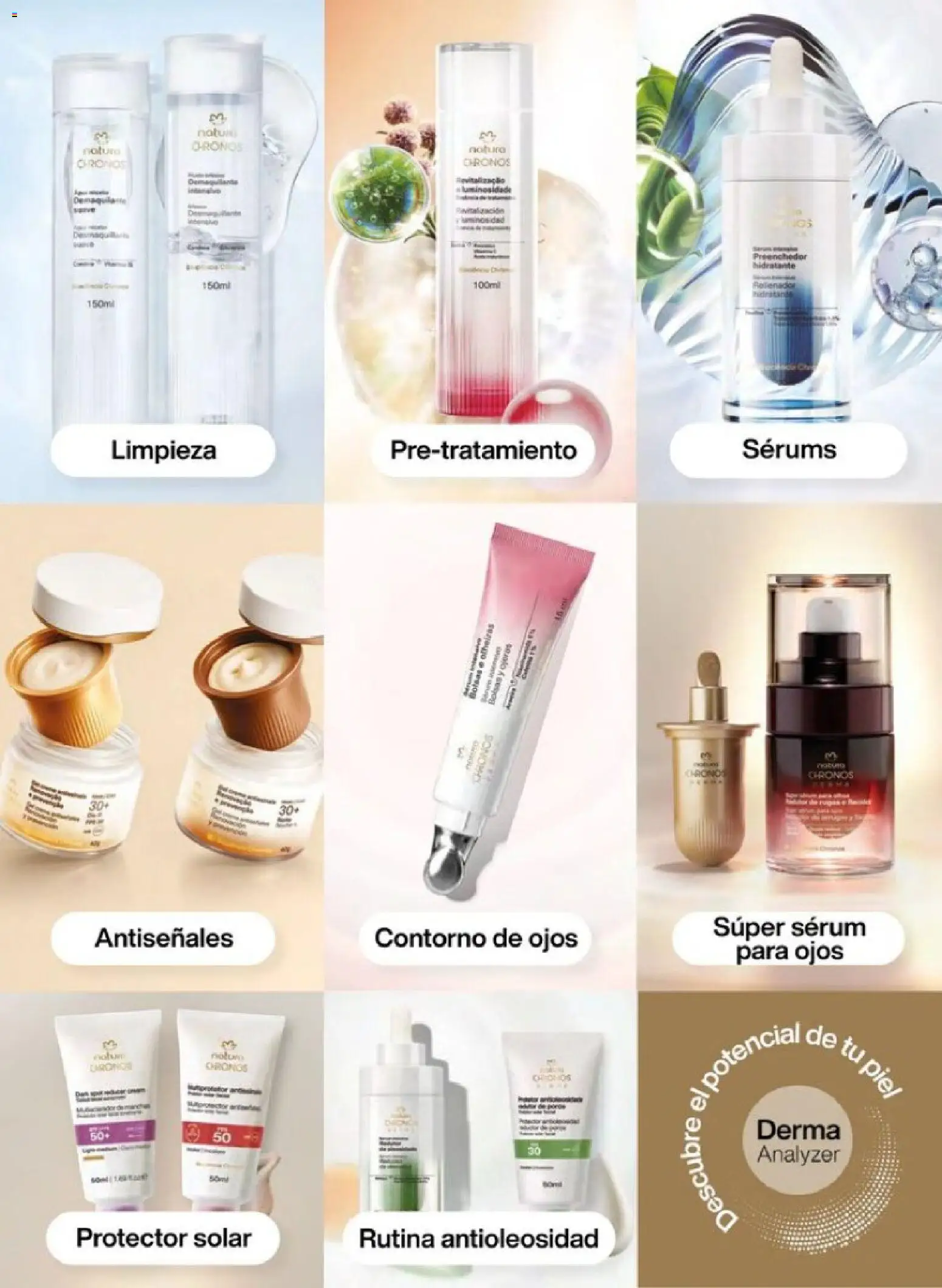 Nuevas ofertas de Natura válidas en toda la República Mexicana desde el 01.12.2025. ¡Encuentra las mejores ofertas en Natura campaña 18 2025! | Página: 94 | Productos: Contorno de ojos, Serum, Contorno, Protector solar
