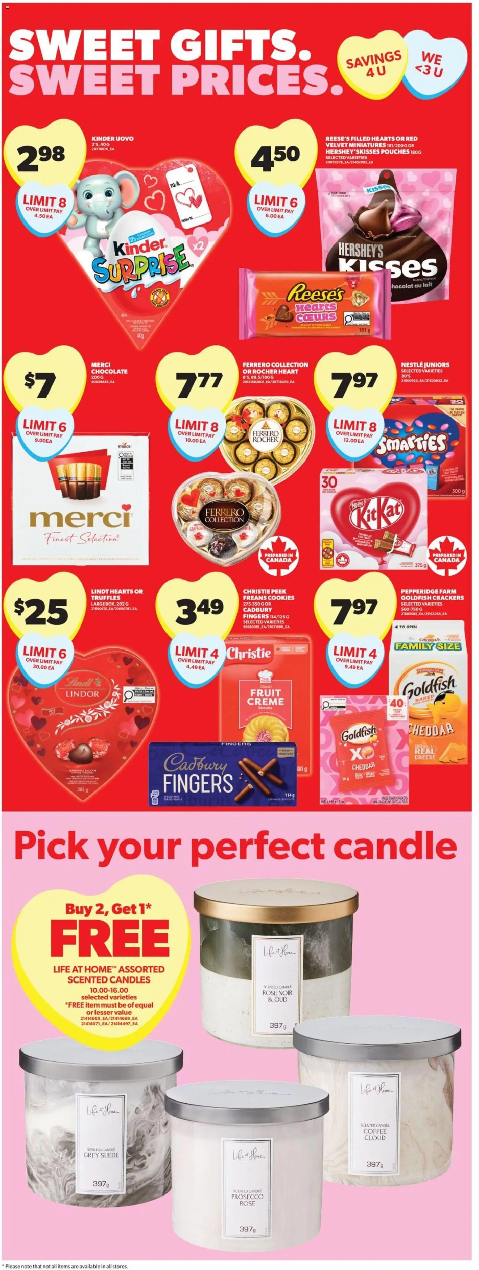 Real Canadian Superstore flyer valid from 12.02.2026 | Page: 7 | Products: Cookies, Butter, Coffee, Chocolate