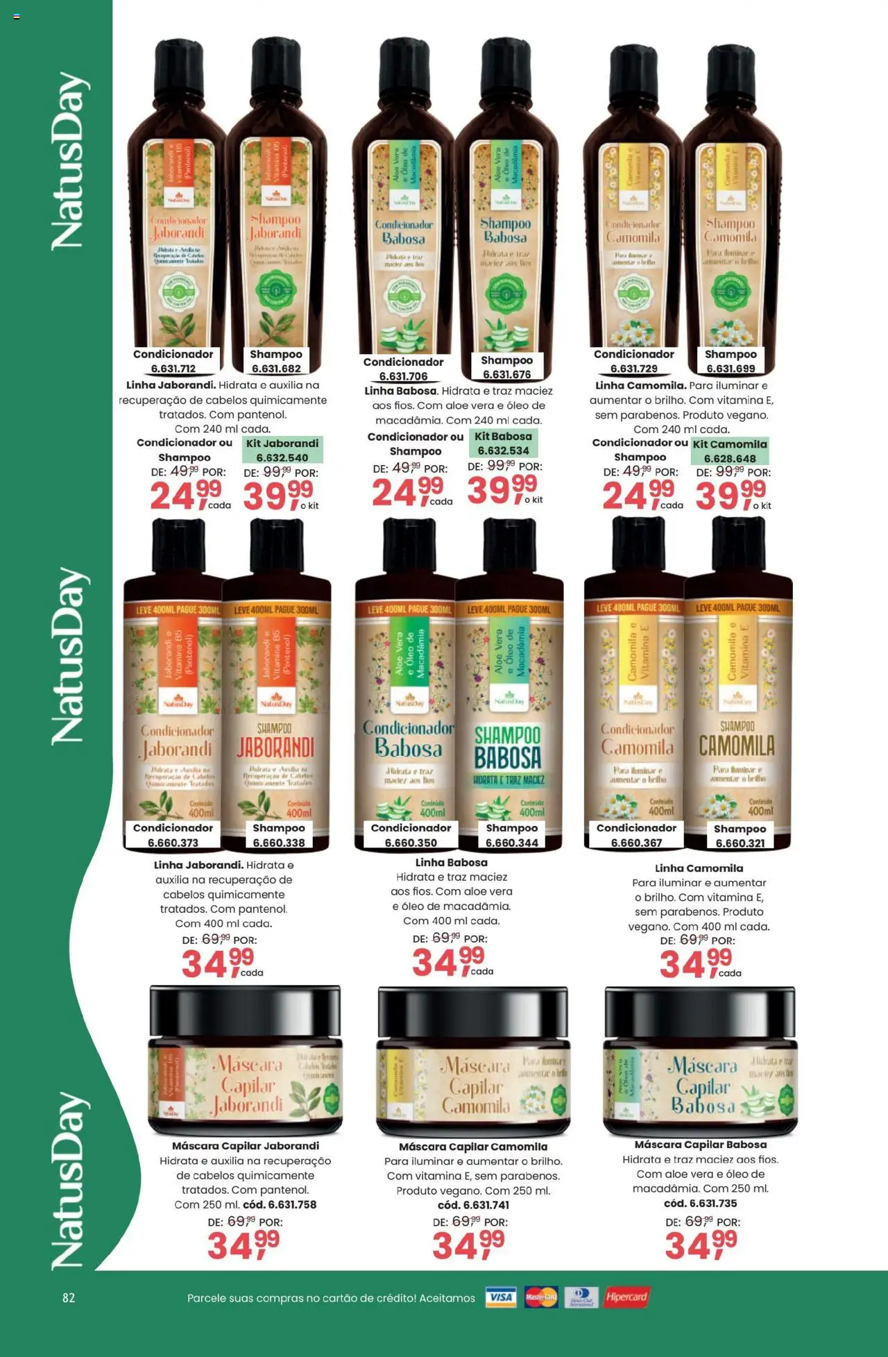 Quatro Estações Folheto - válido de 01.09.2025 | Página: 82 | Produtos: Shampoo, Macadâmia, Condicionador, Óleo