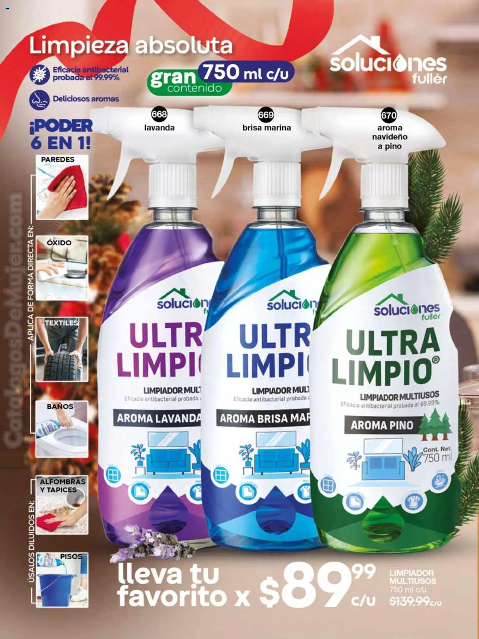 Nuevas ofertas de Fuller válidas en toda la República Mexicana desde el 12.11.2025. ¡Encuentra las mejores ofertas en Fuller campaña 16 2025! | Página: 206 | Productos: Limpiador