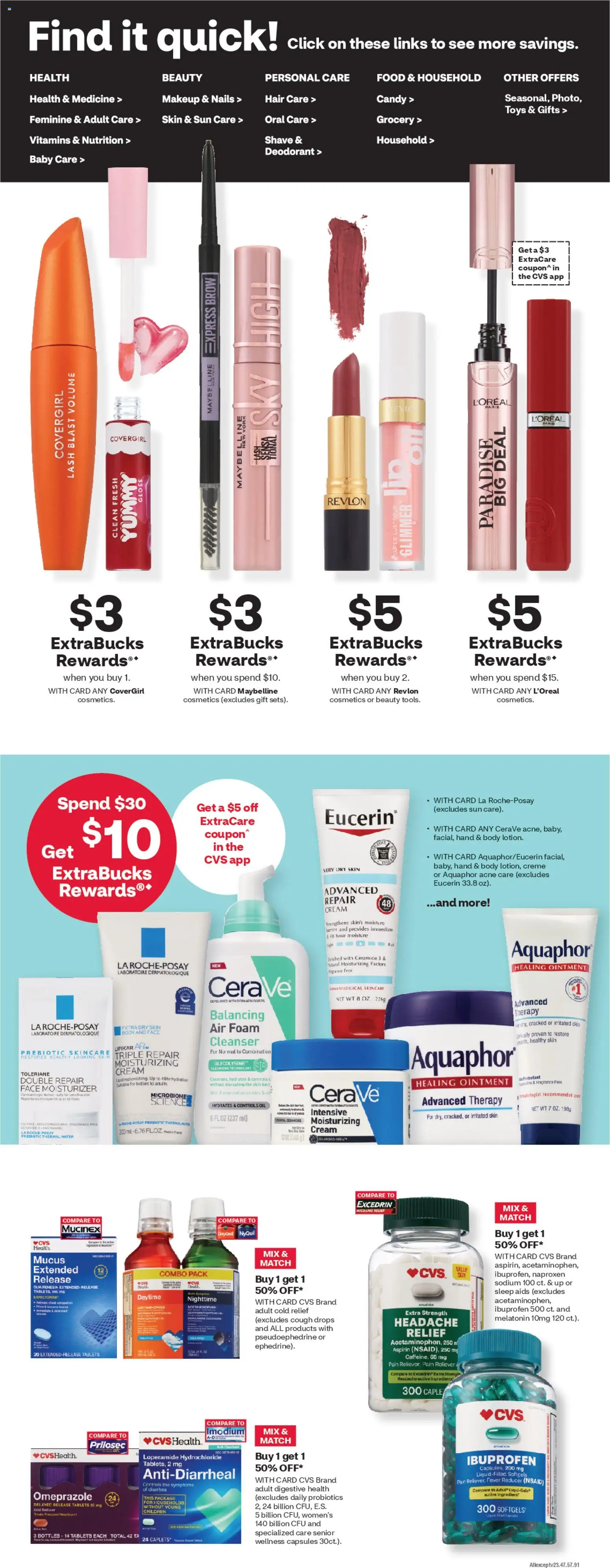 CVS Pharmacy Weekly Ad - CT - valid from 28.12.2025 | Page: 3 | Products: Melatonin, Pan, Fragrance, Cream