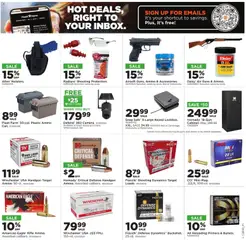Preview of Mills Fleet Farm weekly ads valid from 23.03.2026 | Page: 9 | Products: Ammo, Handgun, Rifle