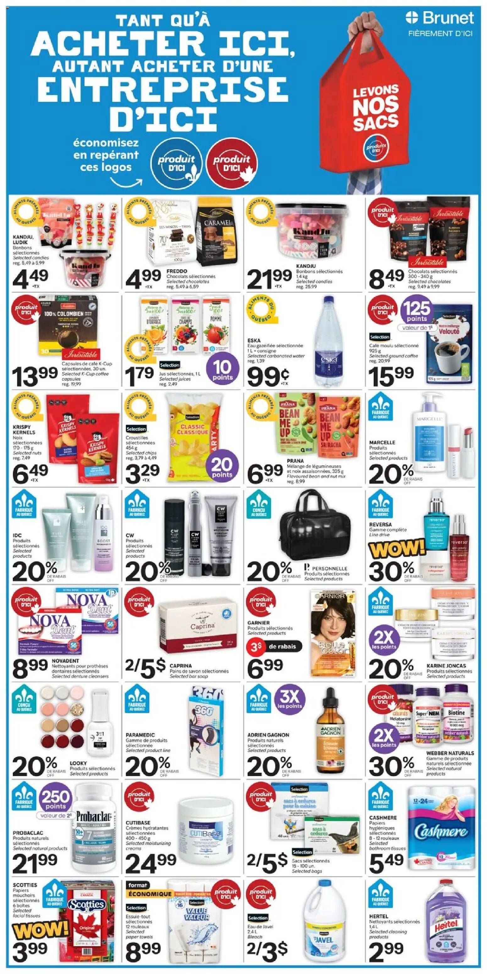 Brunet flyer valid from 05.02.2026 | Page: 10 | Products: Candies, Chips, Nuts, Soap