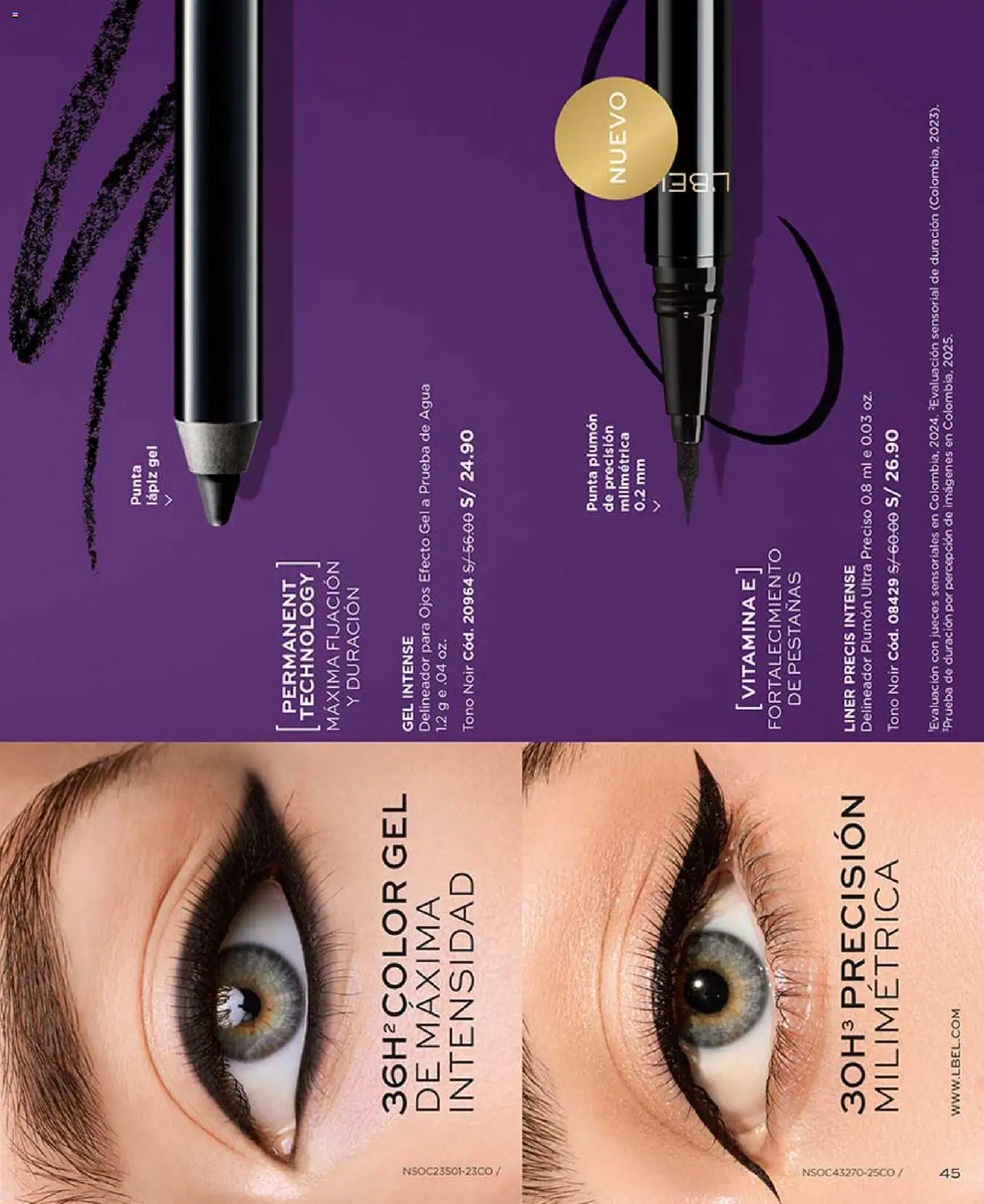 Catálogo L'Bel válido desde 21.02.2026 | Página: 45 | Productos: Delineador