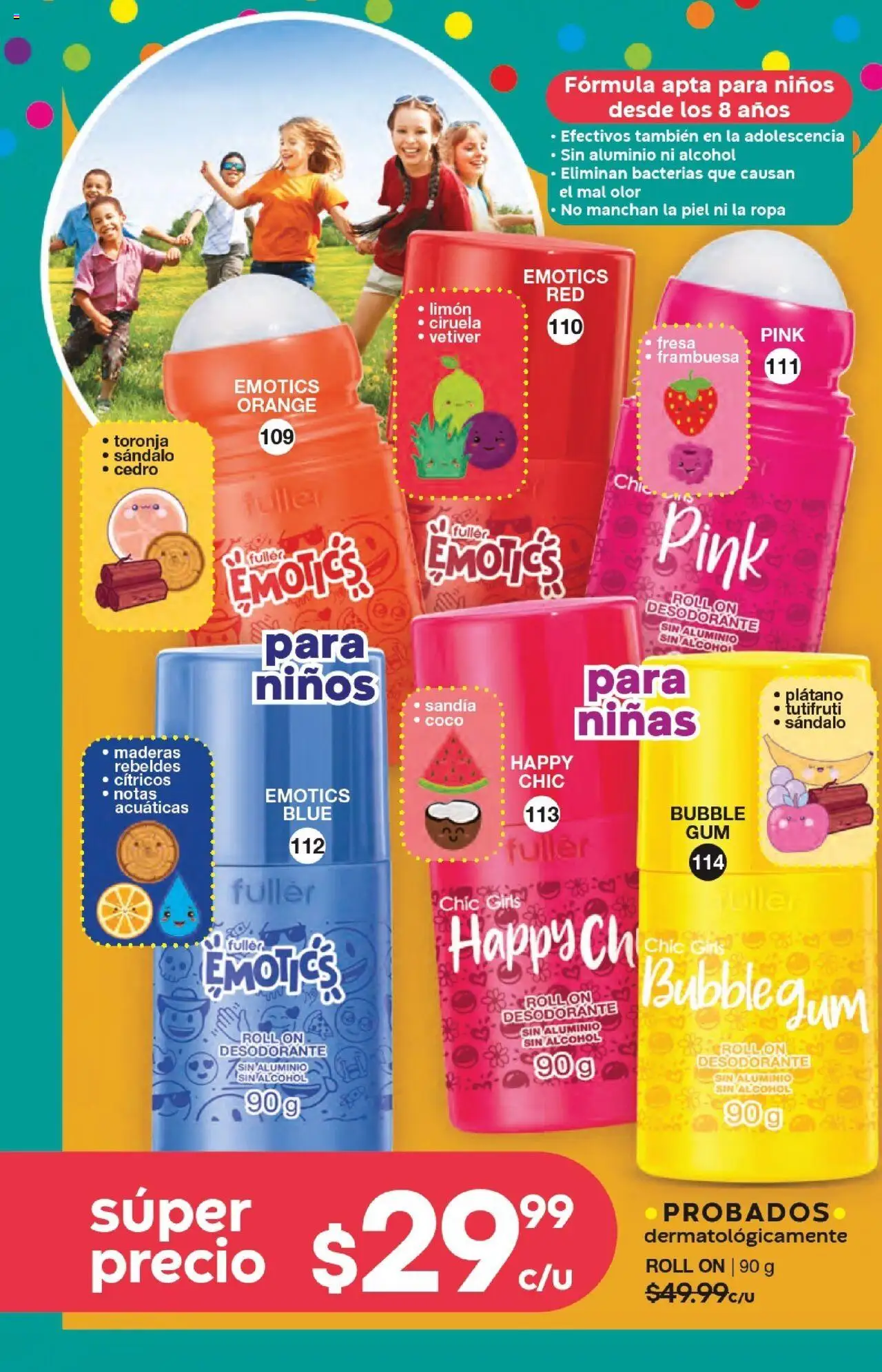 Nuevas ofertas de Fuller válidas en toda la República Mexicana desde el 17.09.2025. ¡Encuentra las mejores ofertas en Fuller - Campaña 12 2025! | Página: 62 | Productos: Desodorante, Fresa, Toronja, Ropa