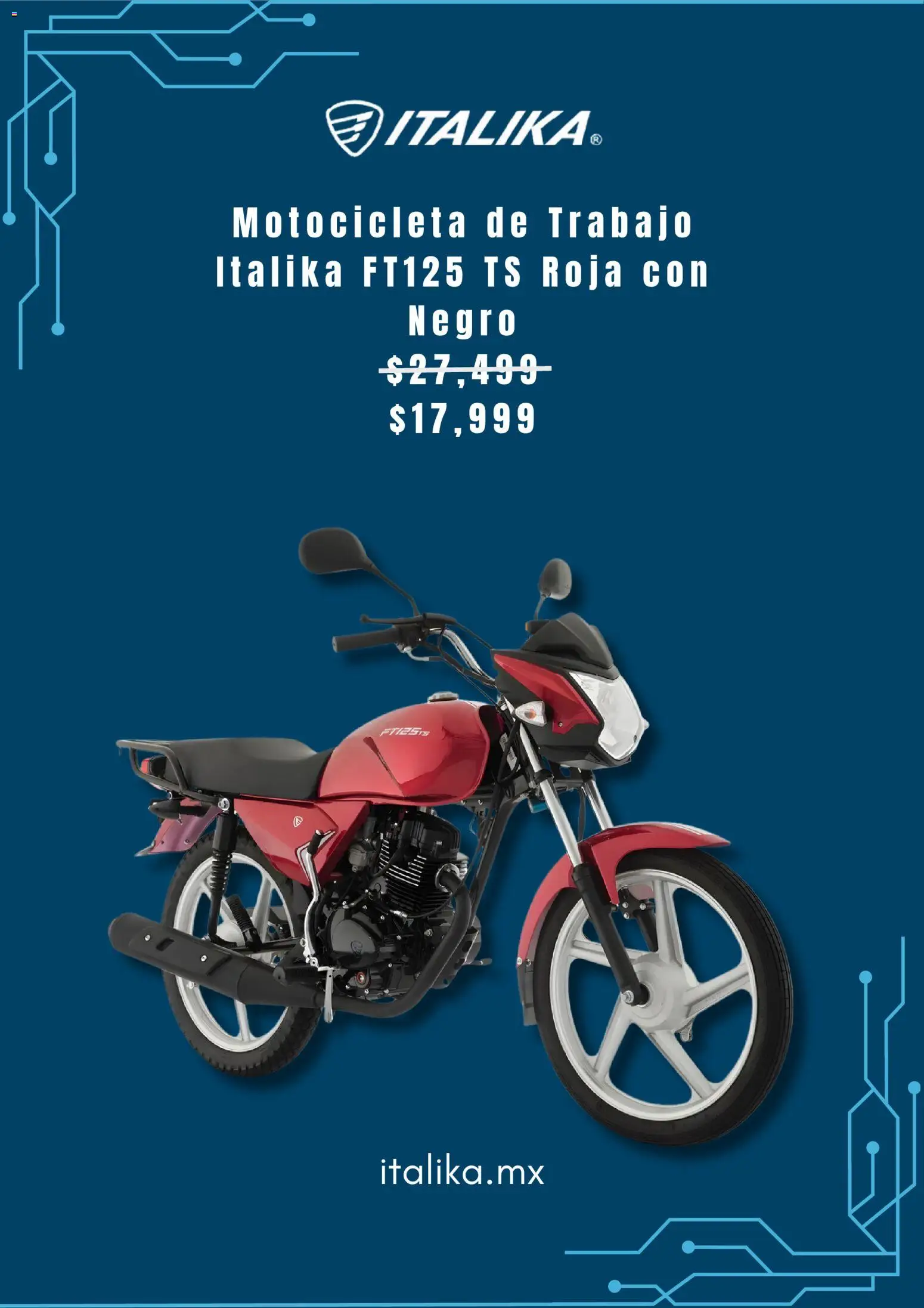 Nuevas ofertas de Italika válidas en toda la República Mexicana desde el 25.11.2025. ¡Encuentra las mejores ofertas en Italika Cyber Day! | Página: 4