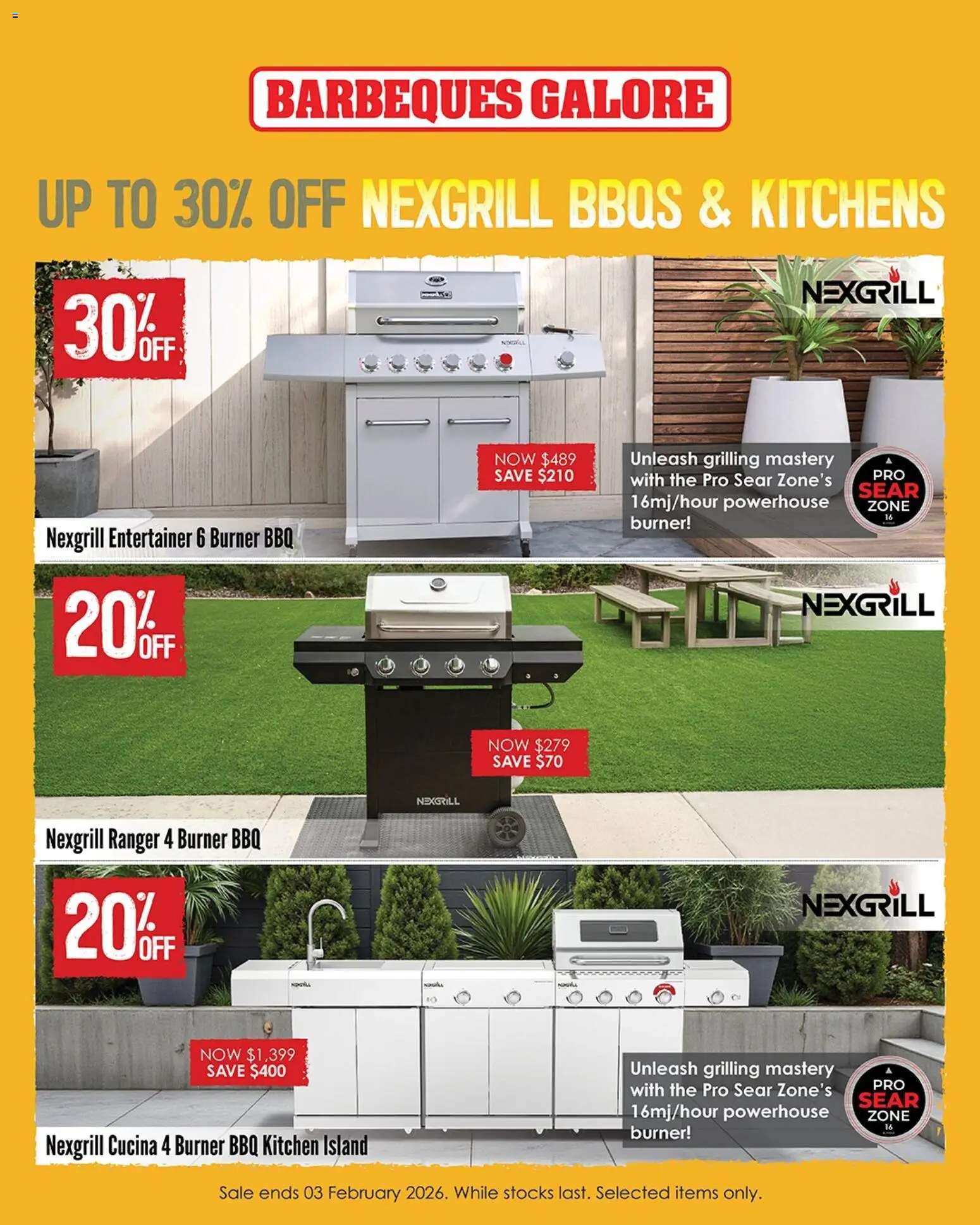 Barbeques Galore catalogue - valid from 23.01.2026 | Page: 3